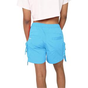 Smoke Rise Women's Woven Cargo Shorts - Blue Lagoon