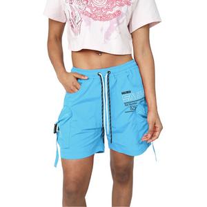 Smoke Rise Women's Woven Cargo Shorts - Blue Lagoon