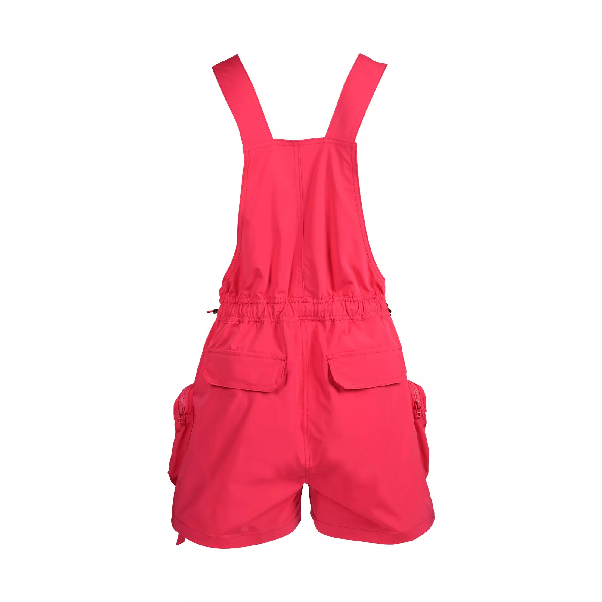Grindhouse Women's Nylon Overall Shorts - Raspberry - PINK