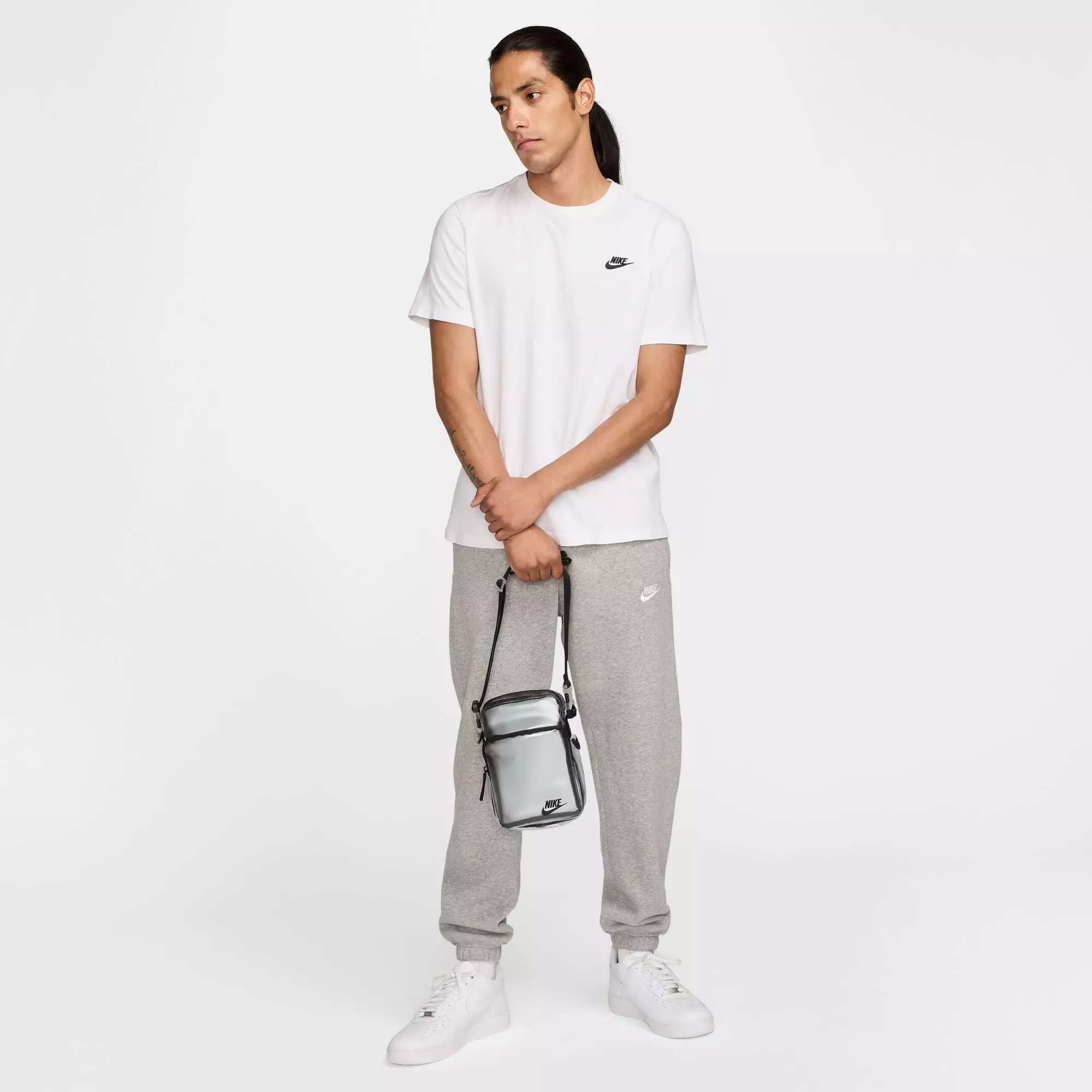 Nike Heritage Clear Festival Bag - Black - CLEAR