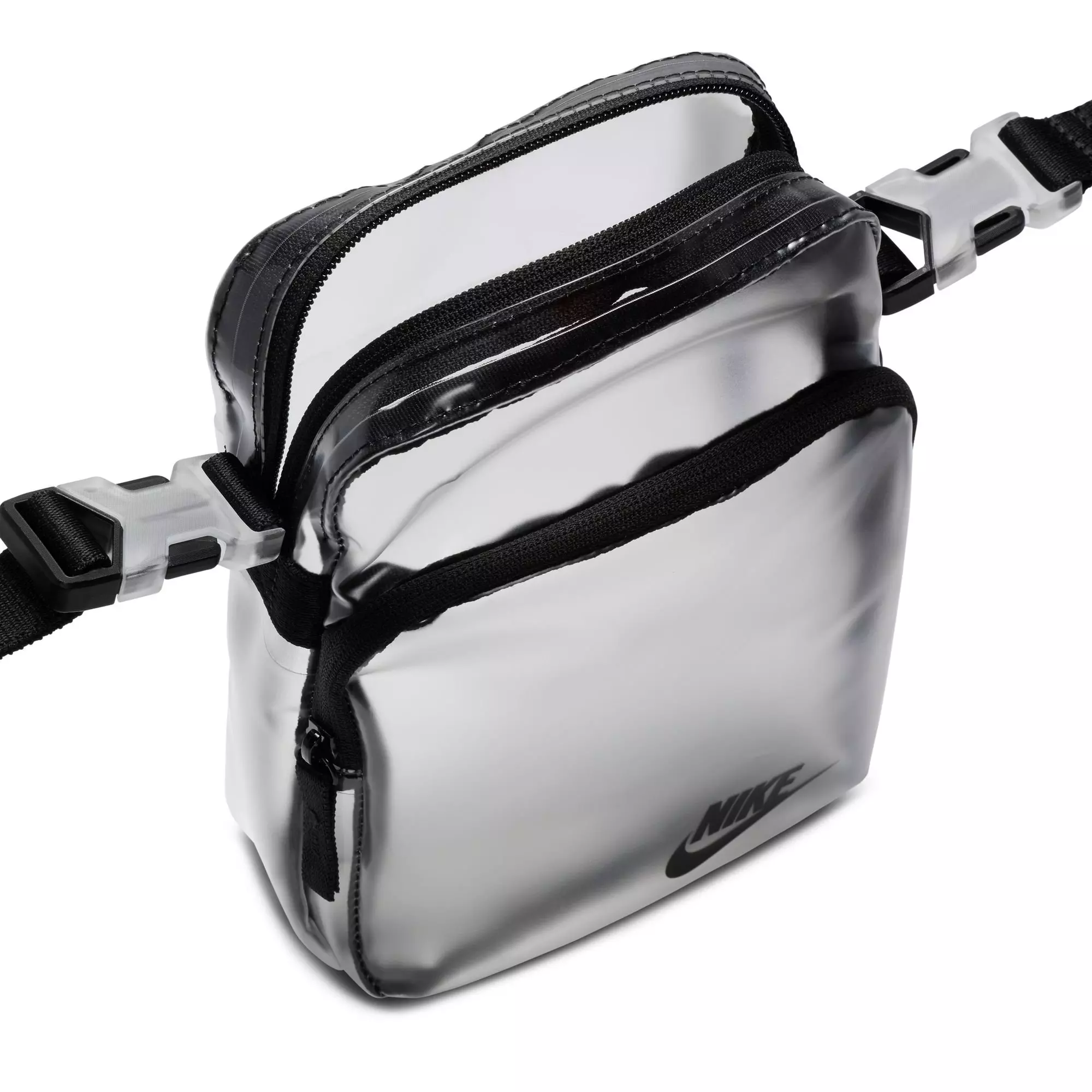 Nike Heritage Clear Festival Bag - Black - CLEAR