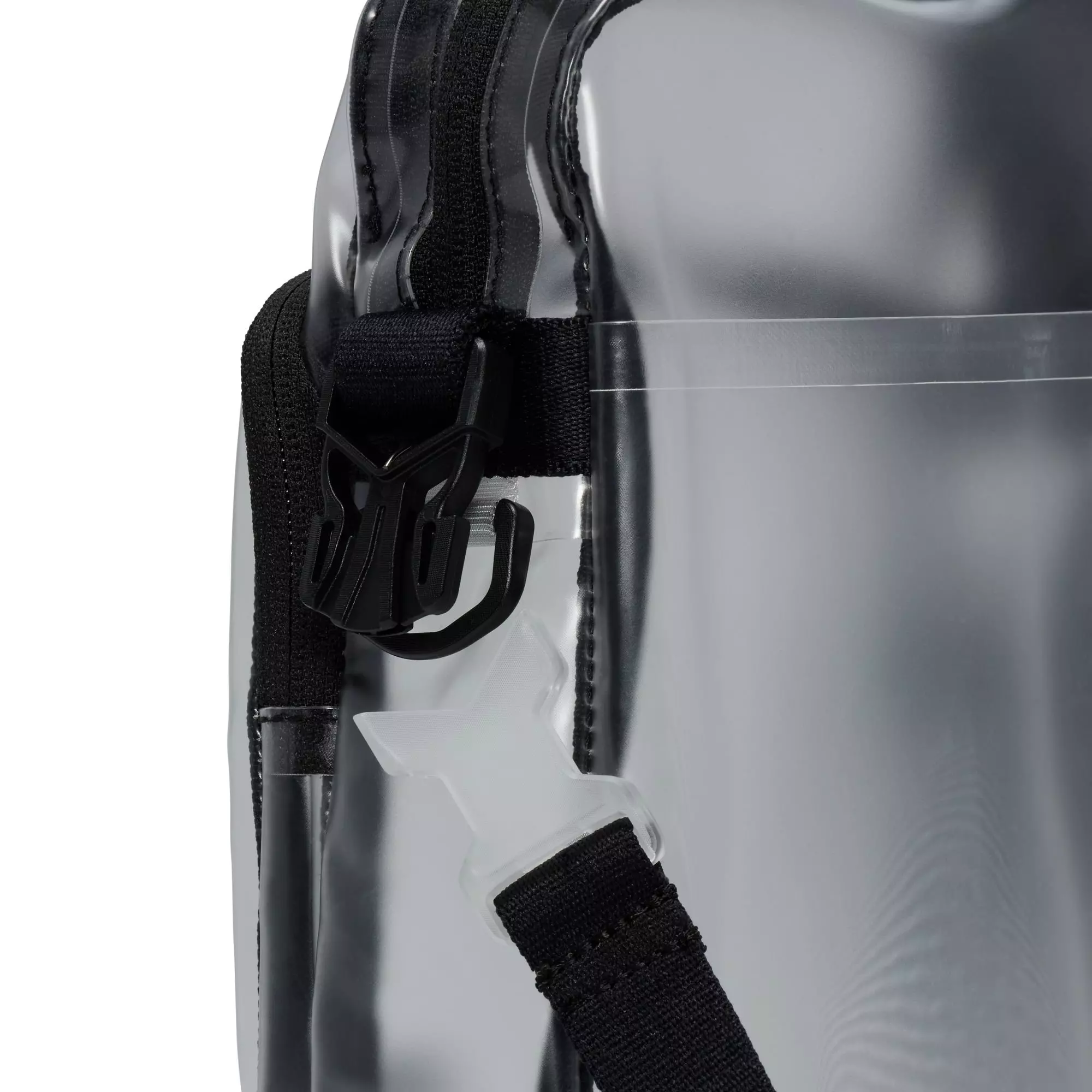 Nike Heritage Clear Festival Bag - Black - CLEAR