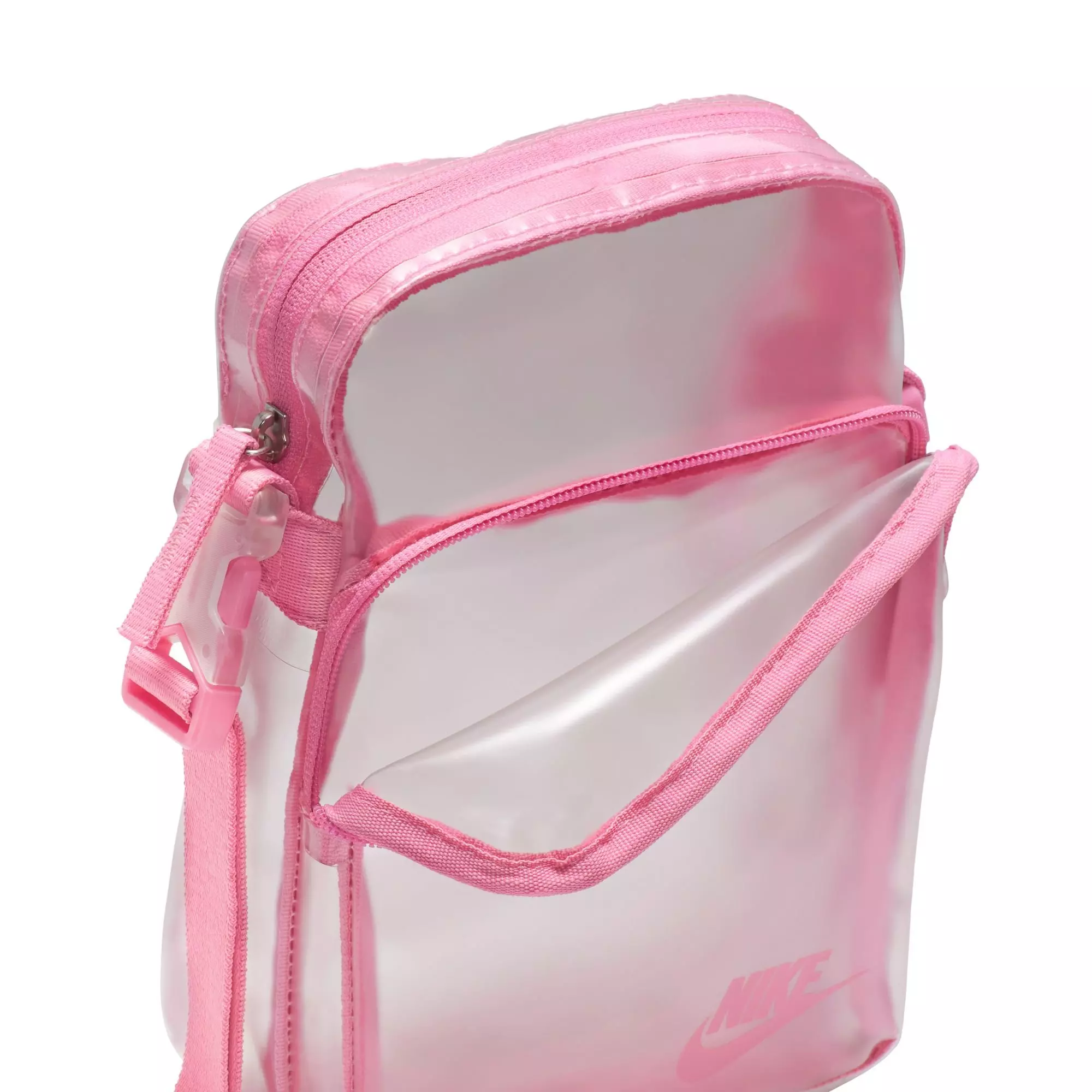 Nike Heritage Clear Festival Bag - Pink - CLEAR