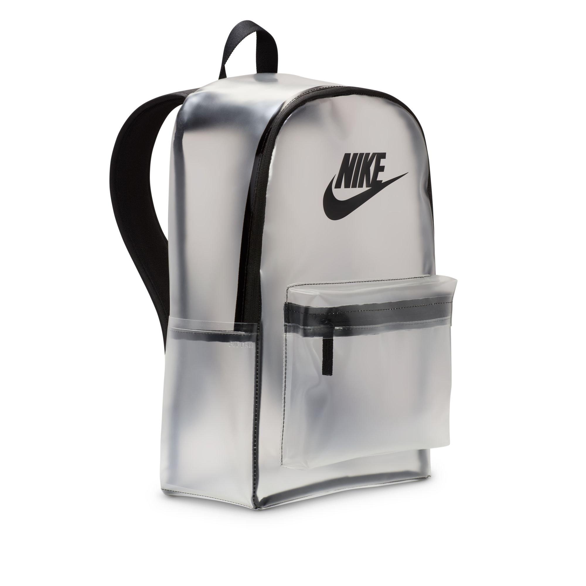 Nike Heritage Clear Backpack - Black