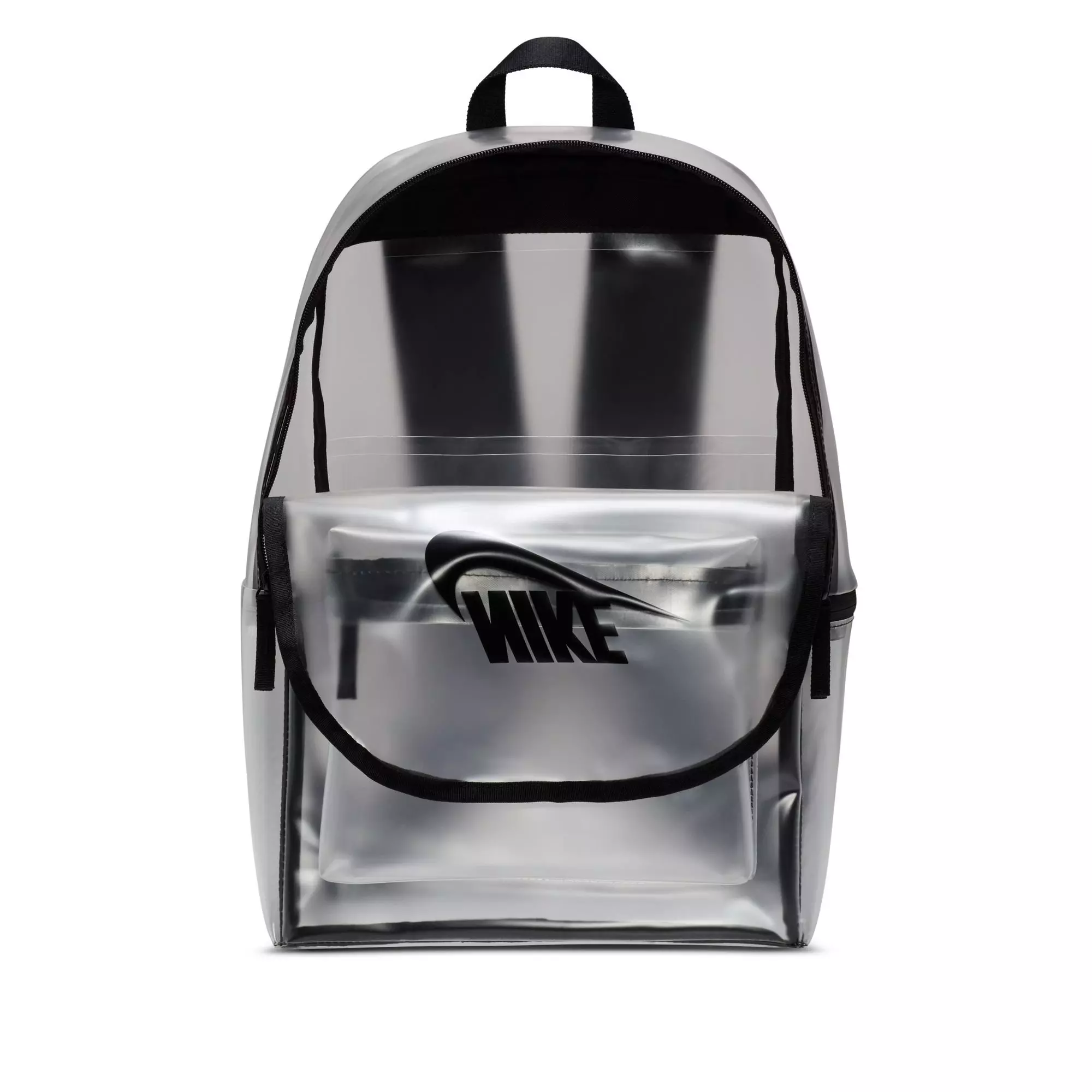 Nike Heritage Clear Backpack - Black - CLEAR