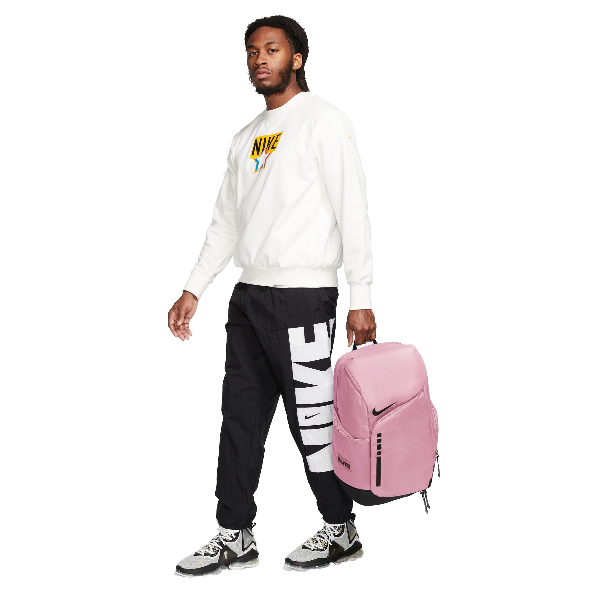 Nike Hoops Elite Backpack - PINK Thumbnail View 10