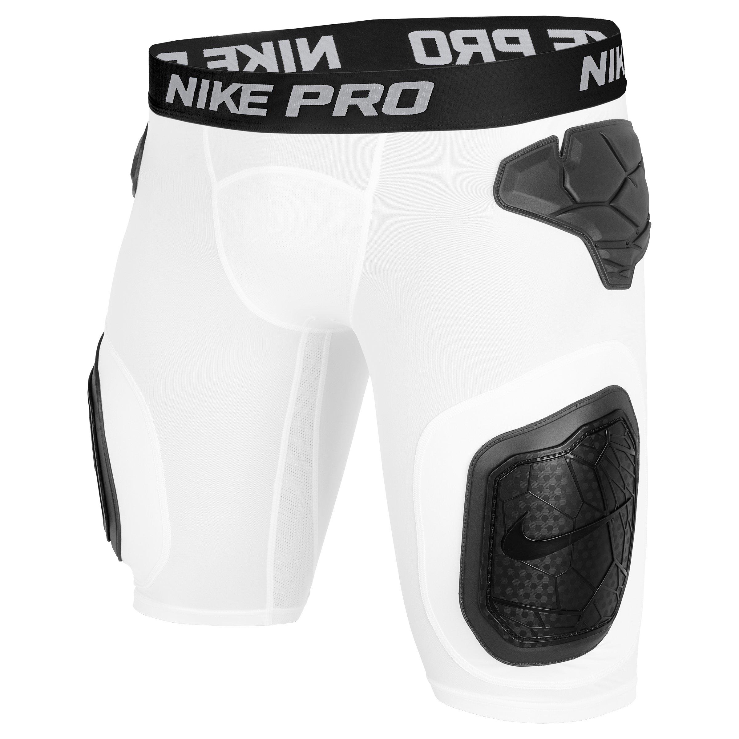 Nike Pro Hyperstrong Football Shorts - White - WHITE Thumbnail View 1