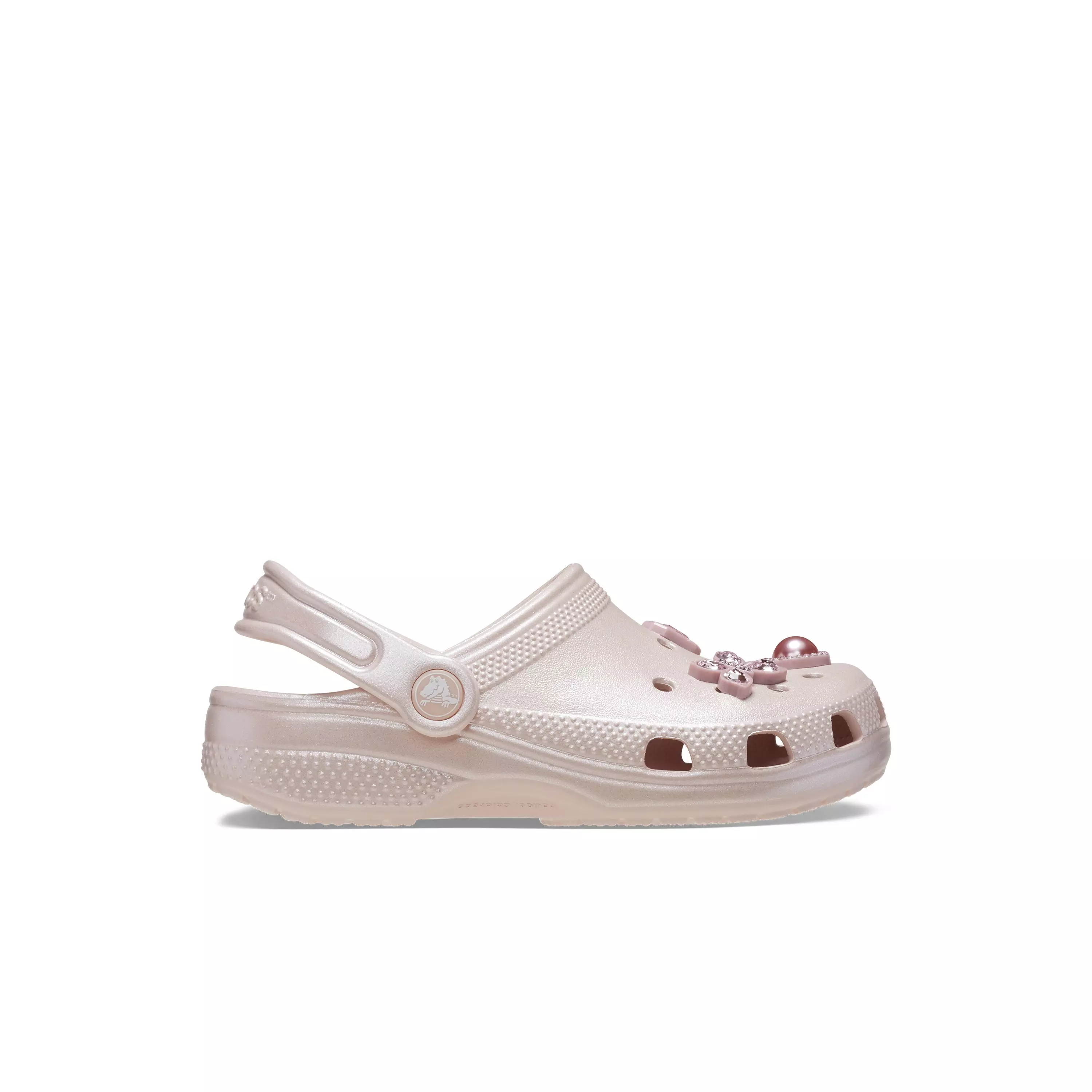 Crocs Classic "Pink Gemstone" Preschool Girls' Clog - PINK