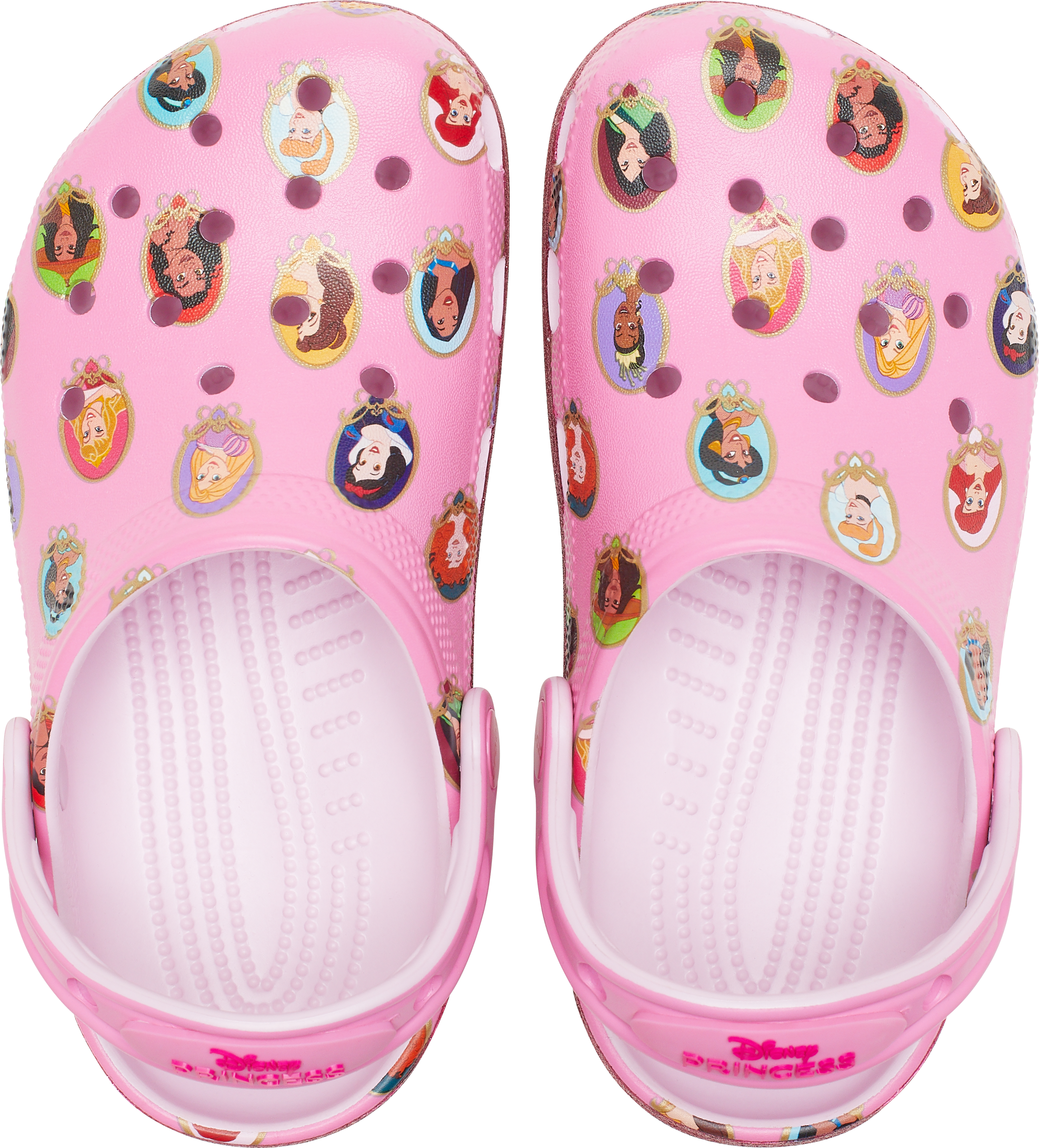 Crocs Classic Disney Princess Preschool Girls' "Pink" Clog
