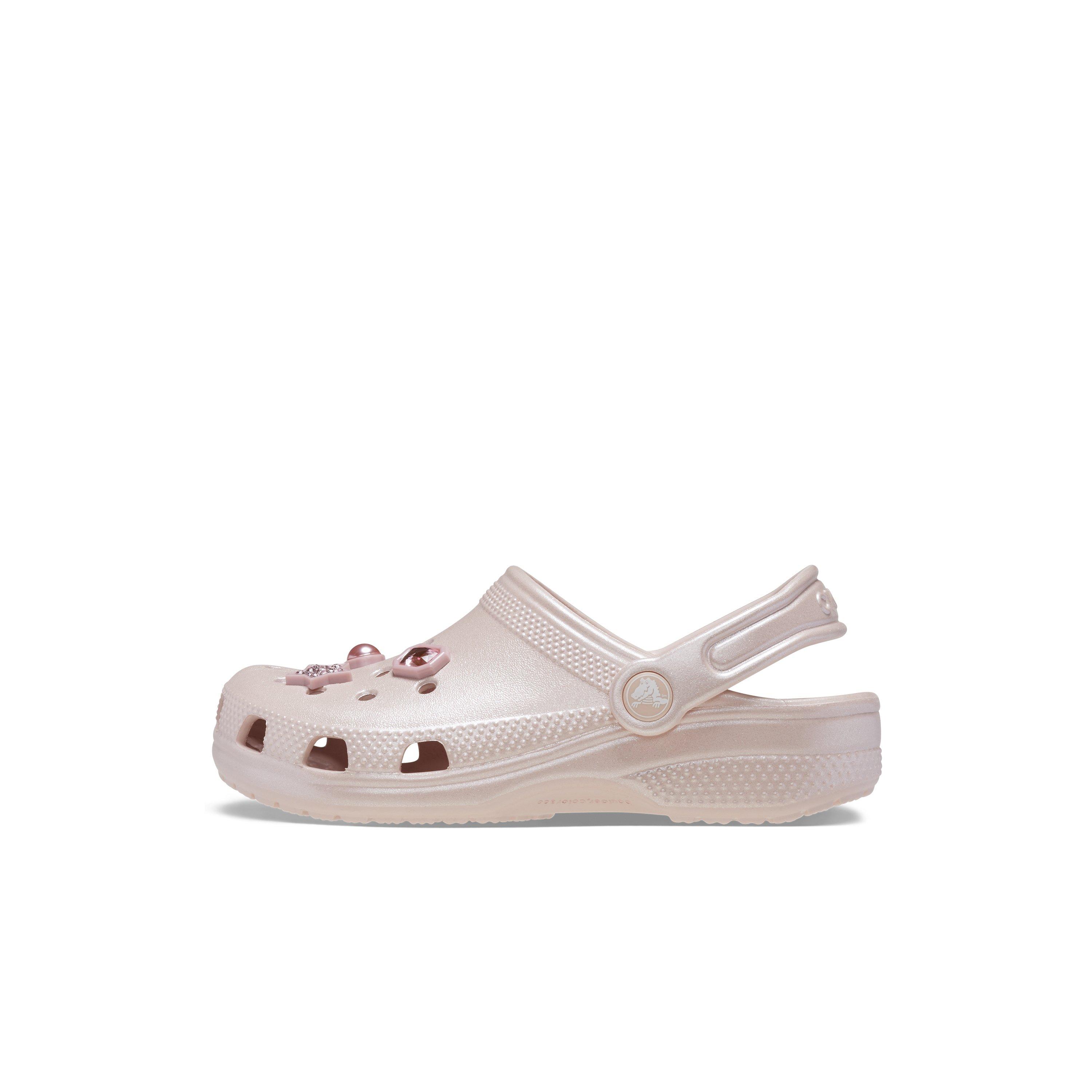 Crocs Classic Toddler Girls' "Pink Gemstone" Clog