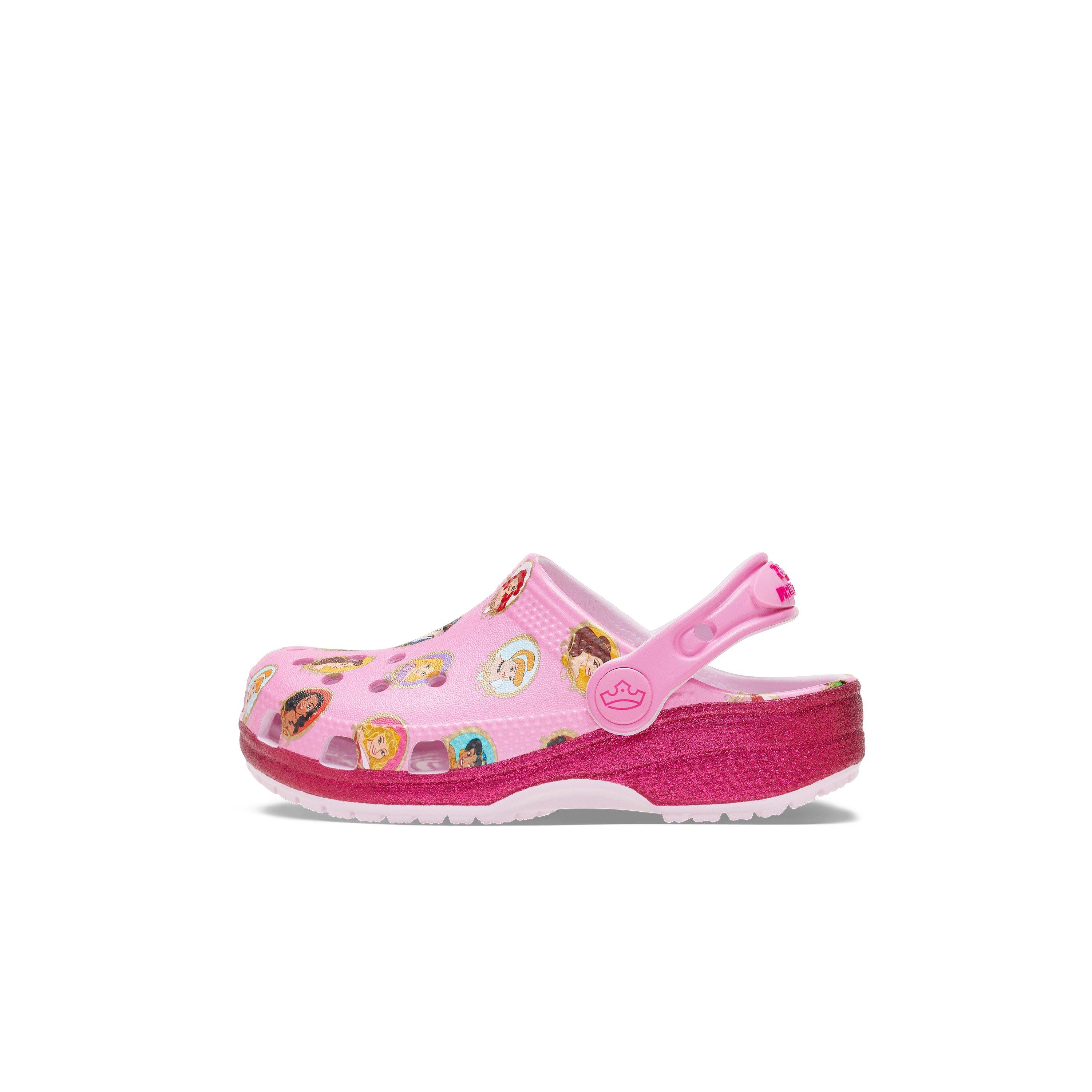 Crocs Classic Disney Princess "Pink" Toddler Girls' Clog