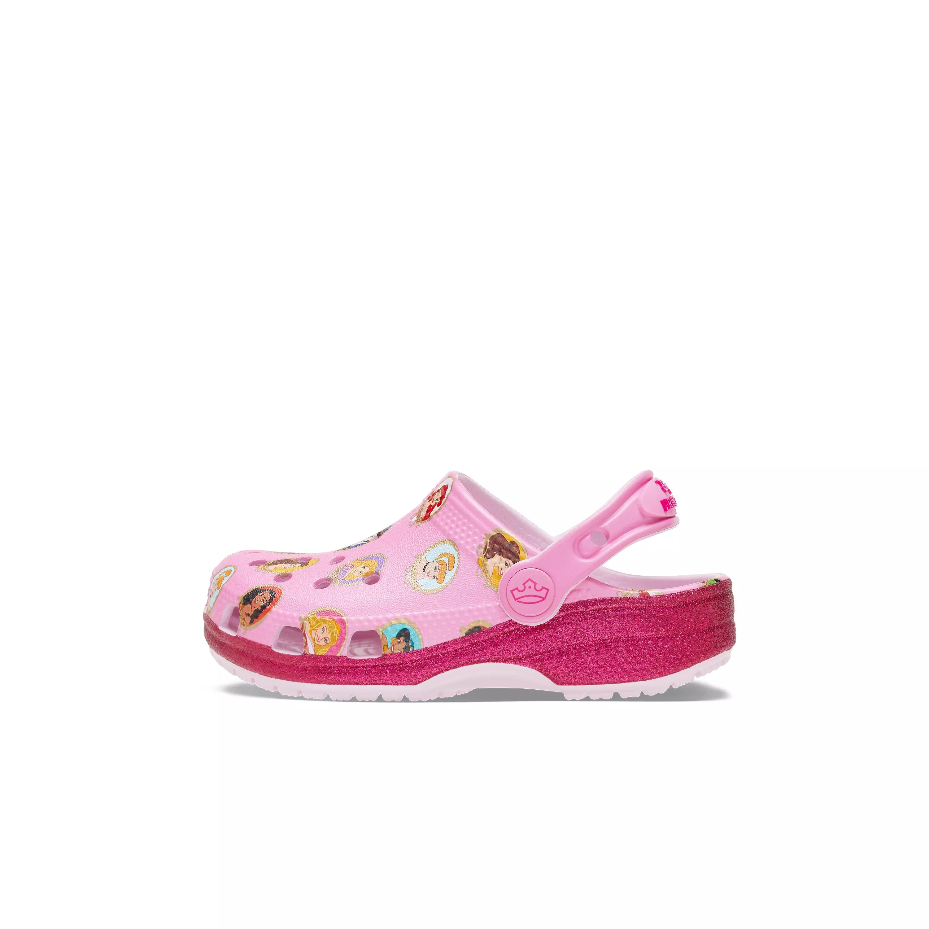 Crocs Classic Disney Princess "Pink" Toddler Girls' Clog - PINK