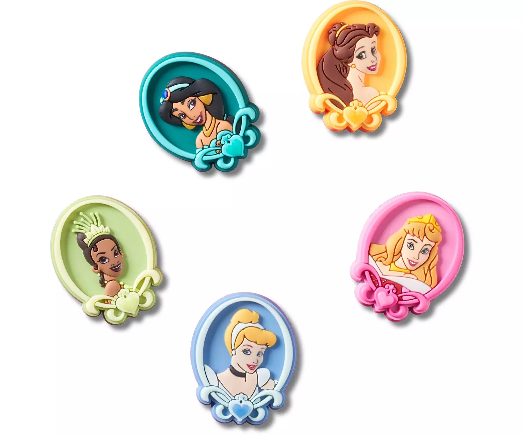 Crocs Disney Princess Jibbitz Charms-5PK - MULTI-COLOR