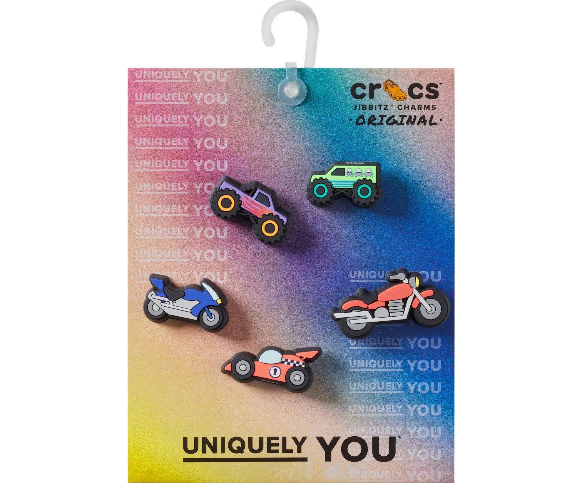 Crocs Weekend Vehicles Jibbitz Charms-5PK