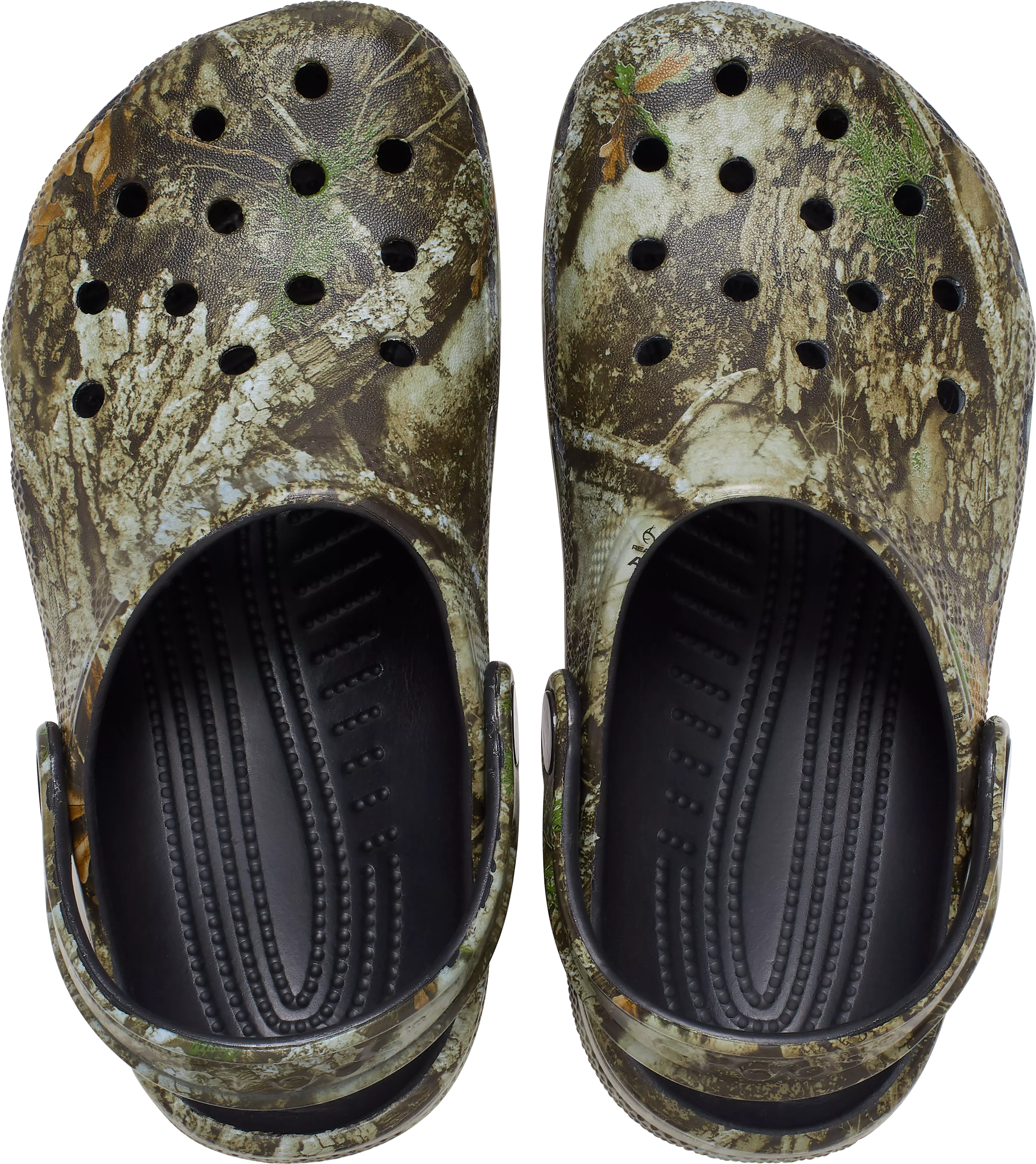 Crocs Classic "Real Tree" Grade School Boys' Clog - BROWN/GREEN