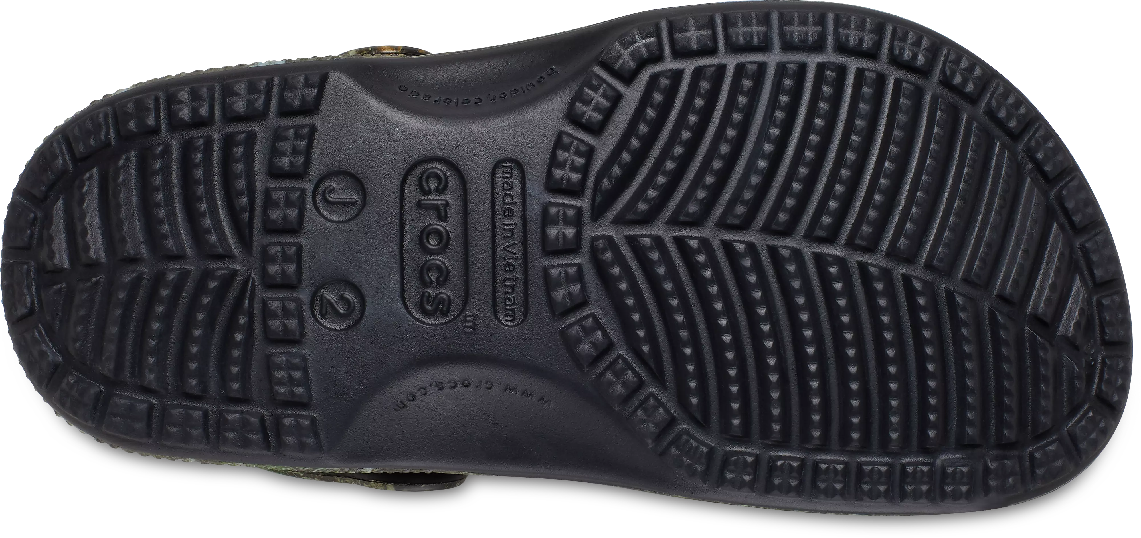 Crocs Classic "Real Tree" Preschool Boys' Clog - BROWN/GREEN