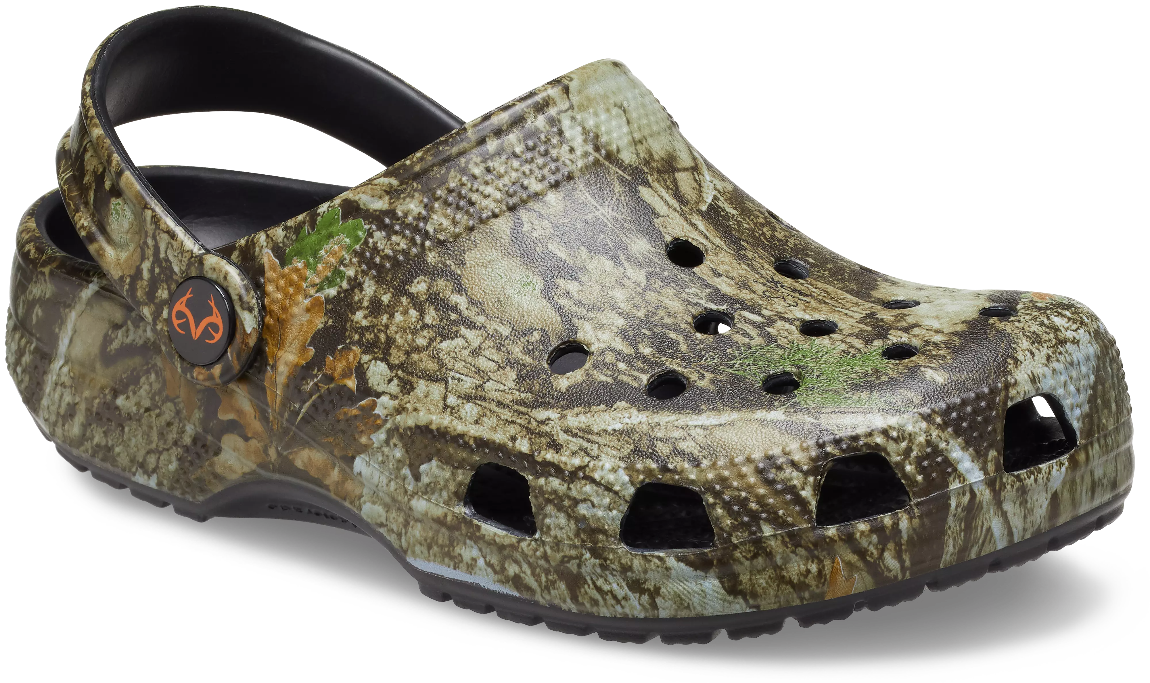 Crocs Classic "Real Tree" Toddler Boys' Clog - BROWN/GREEN