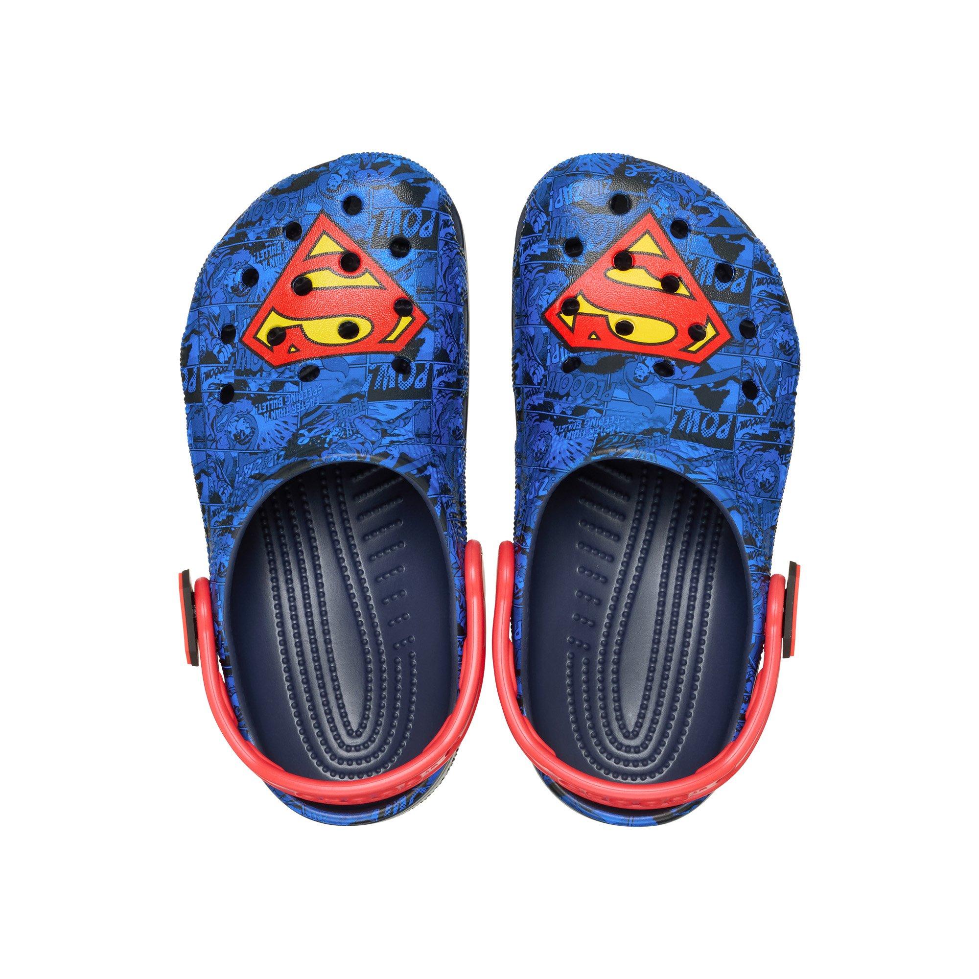 Crocs Classic "Superman" Preschool Kids' Clog