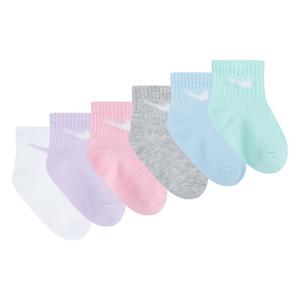 Nike Infant Girls' Doll 6-Pack Ankle Socks