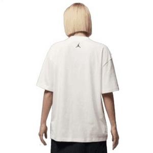 Jordan Women's Oversized Graphic Mixtape Tee - White
