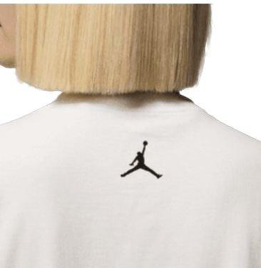 Jordan Women's Oversized Graphic Mixtape Tee - White - WHITE Thumbnail View 5