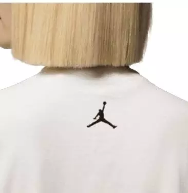 Jordan Women's Oversized Graphic Mixtape Tee - White - WHITE