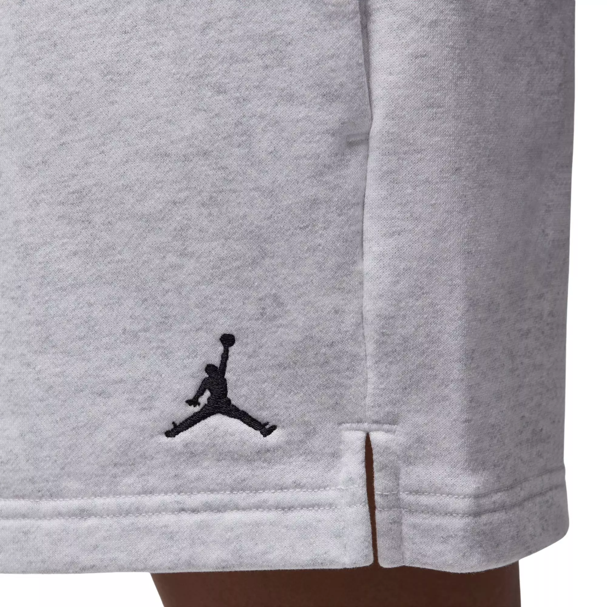 Jordan Women's Brooklyn Fleece Graphic MVP Shorts - GREY