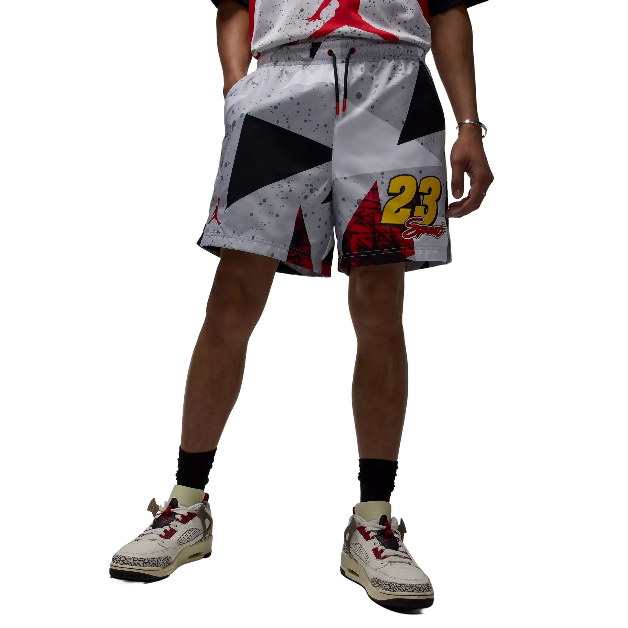 Jordan Men's Essentials 5" Poolside Shorts - GREY