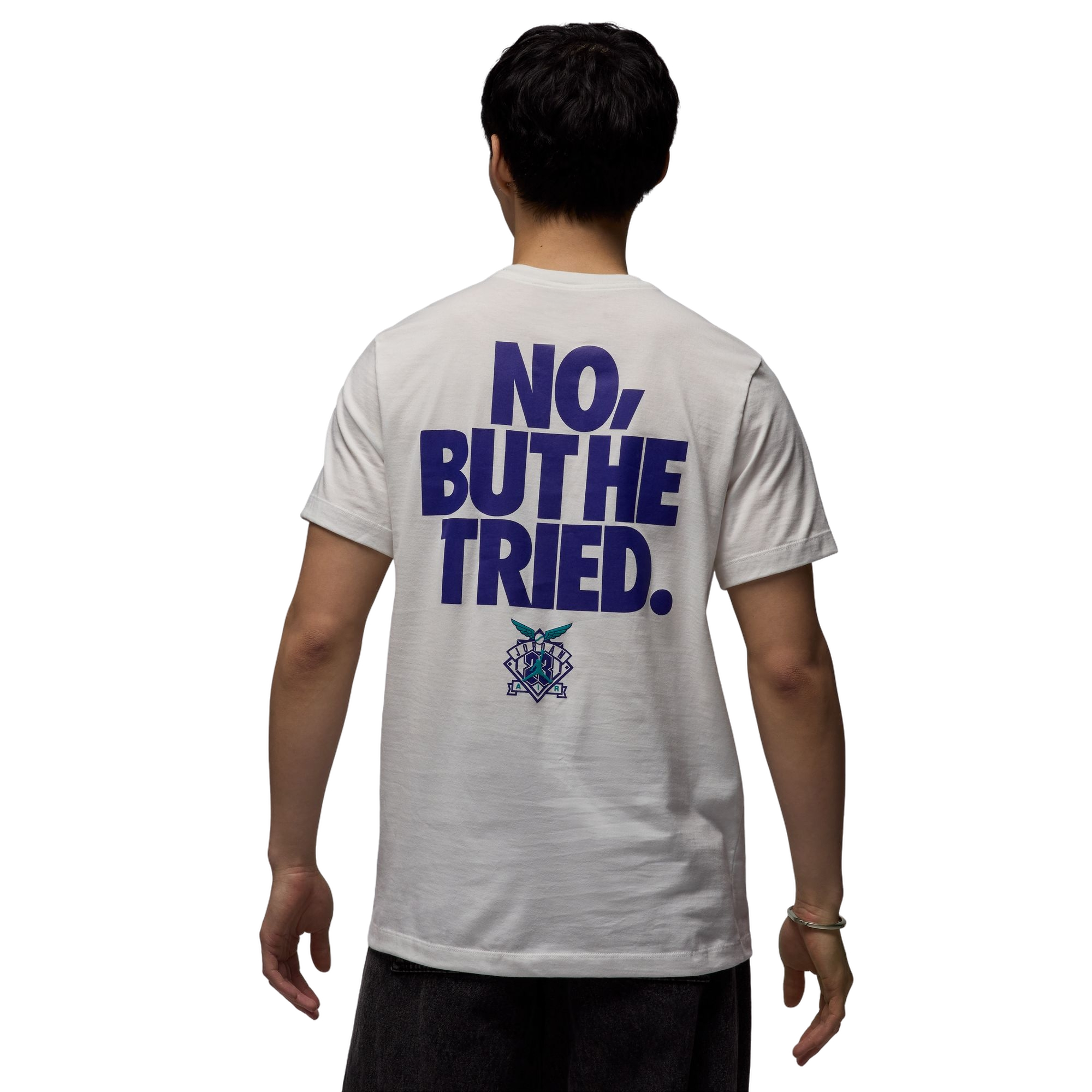 Jordan Men's Core Blank Tee - Off/White - OFF-WHITE Thumbnail View 2