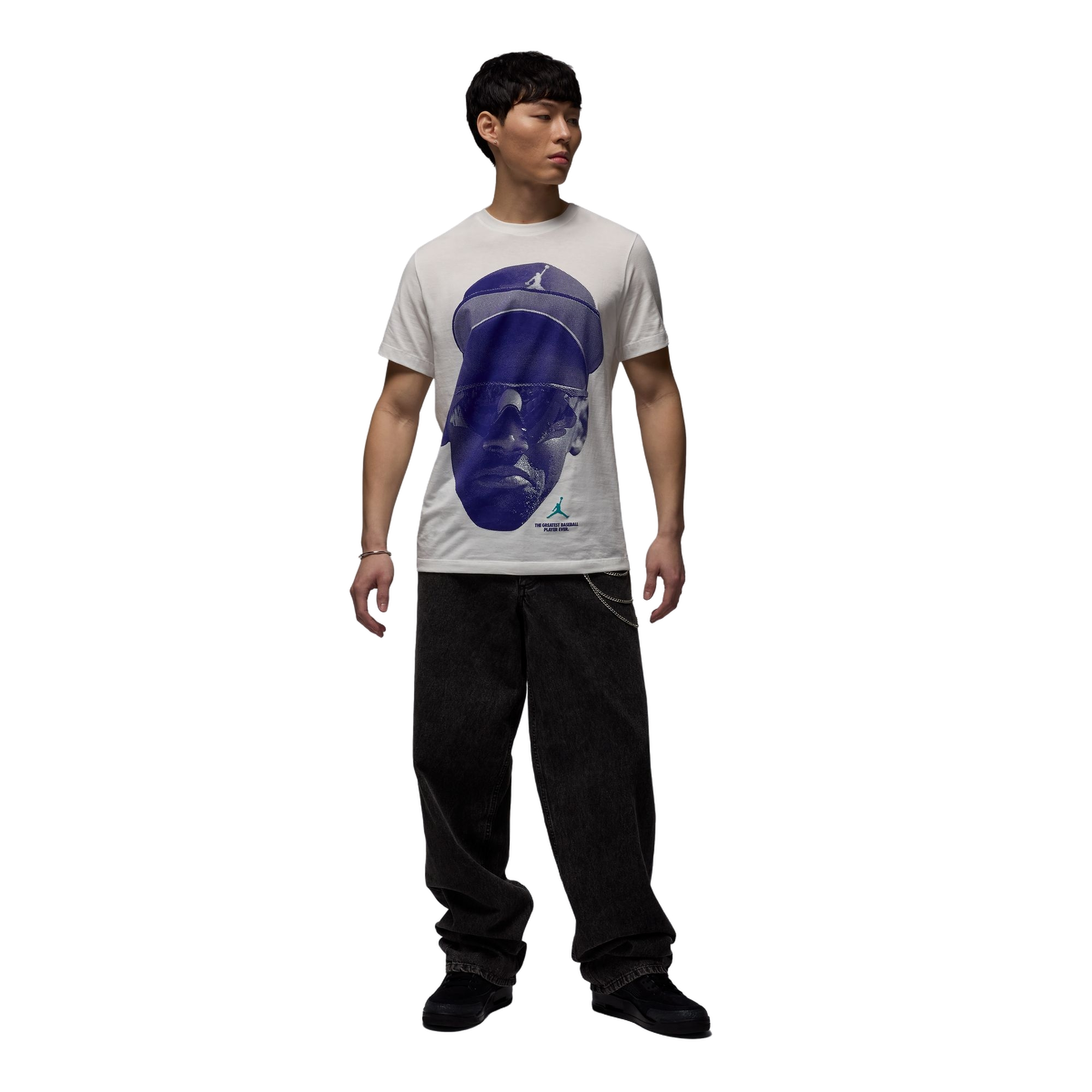 Jordan Men's Core Blank Tee - Off/White - OFF-WHITE Thumbnail View 6