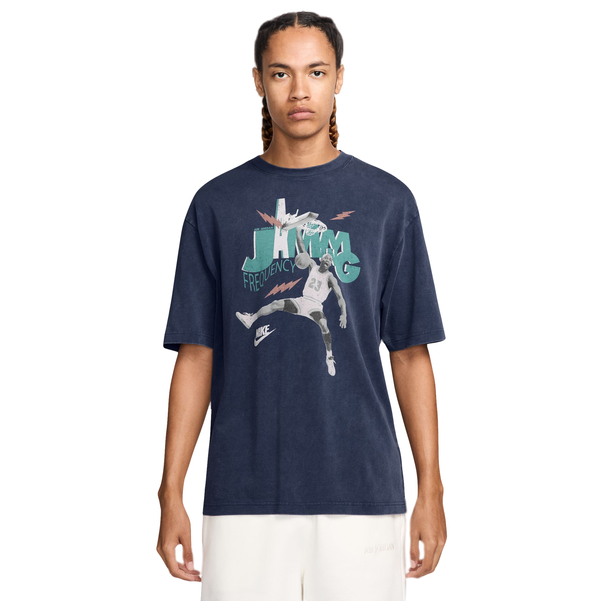 Jordan Men's Brand Tee-Navy - NAVY