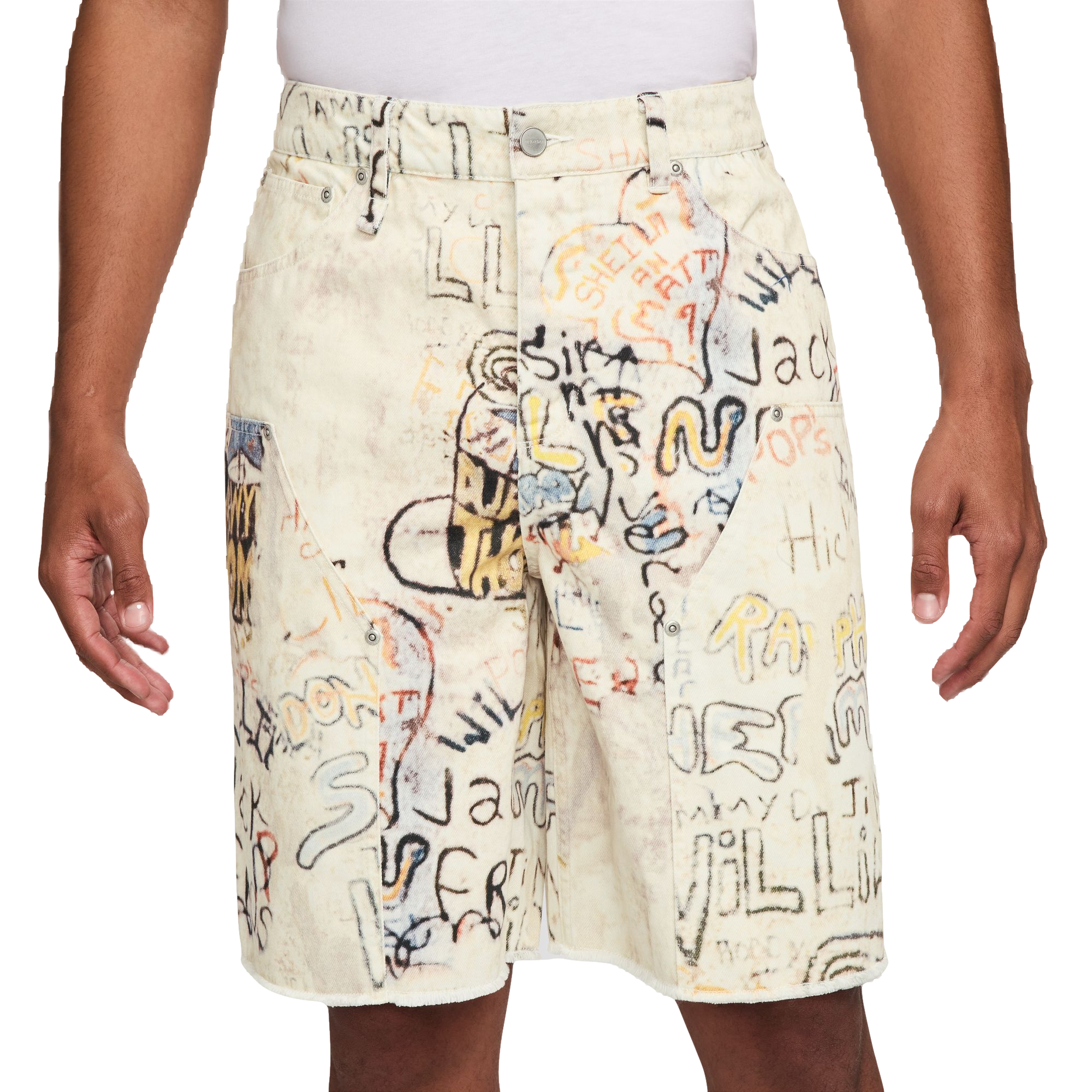 Jordan Men's Air Printed Shorts - SAIL Thumbnail View 1