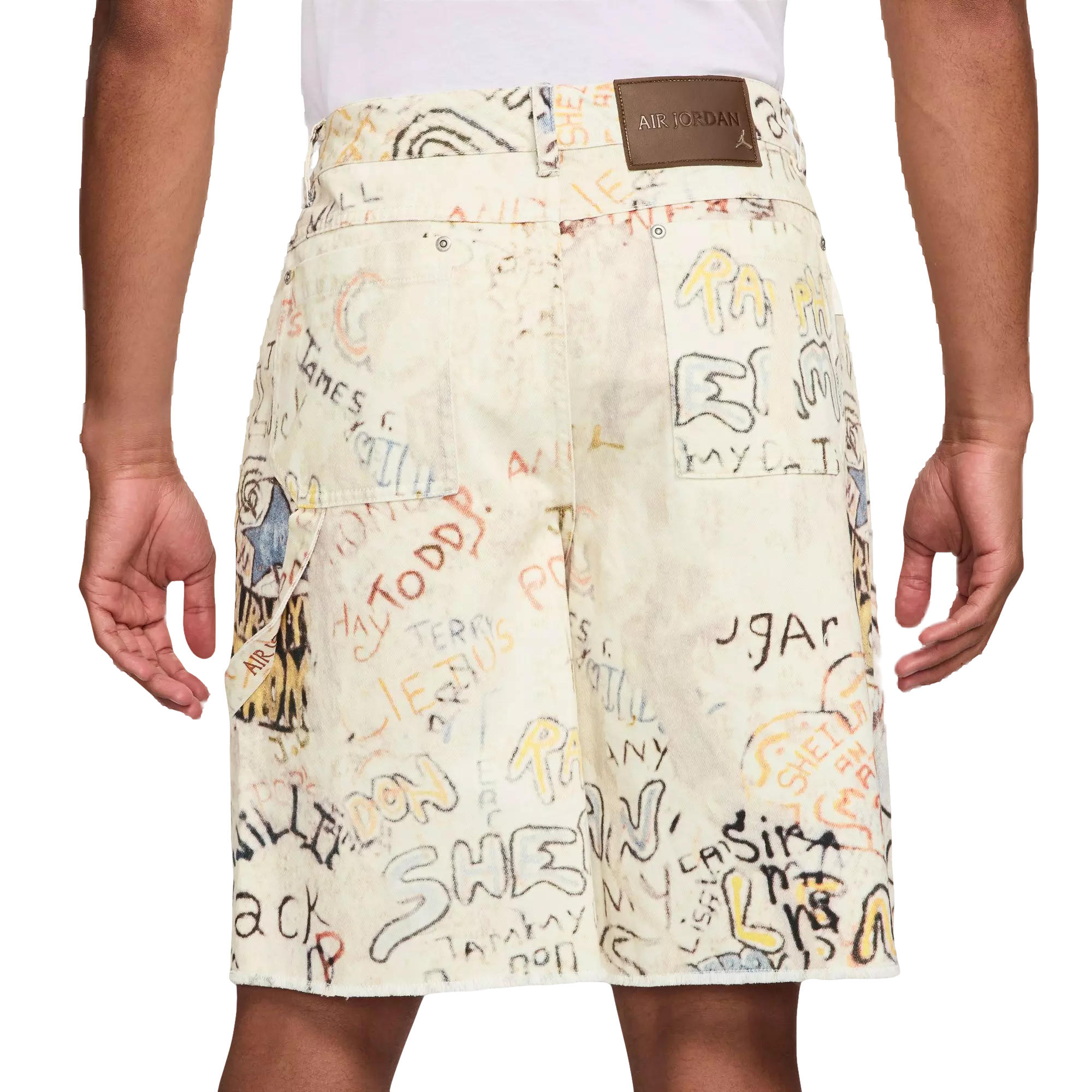 Jordan Men's Air Printed Shorts - SAIL