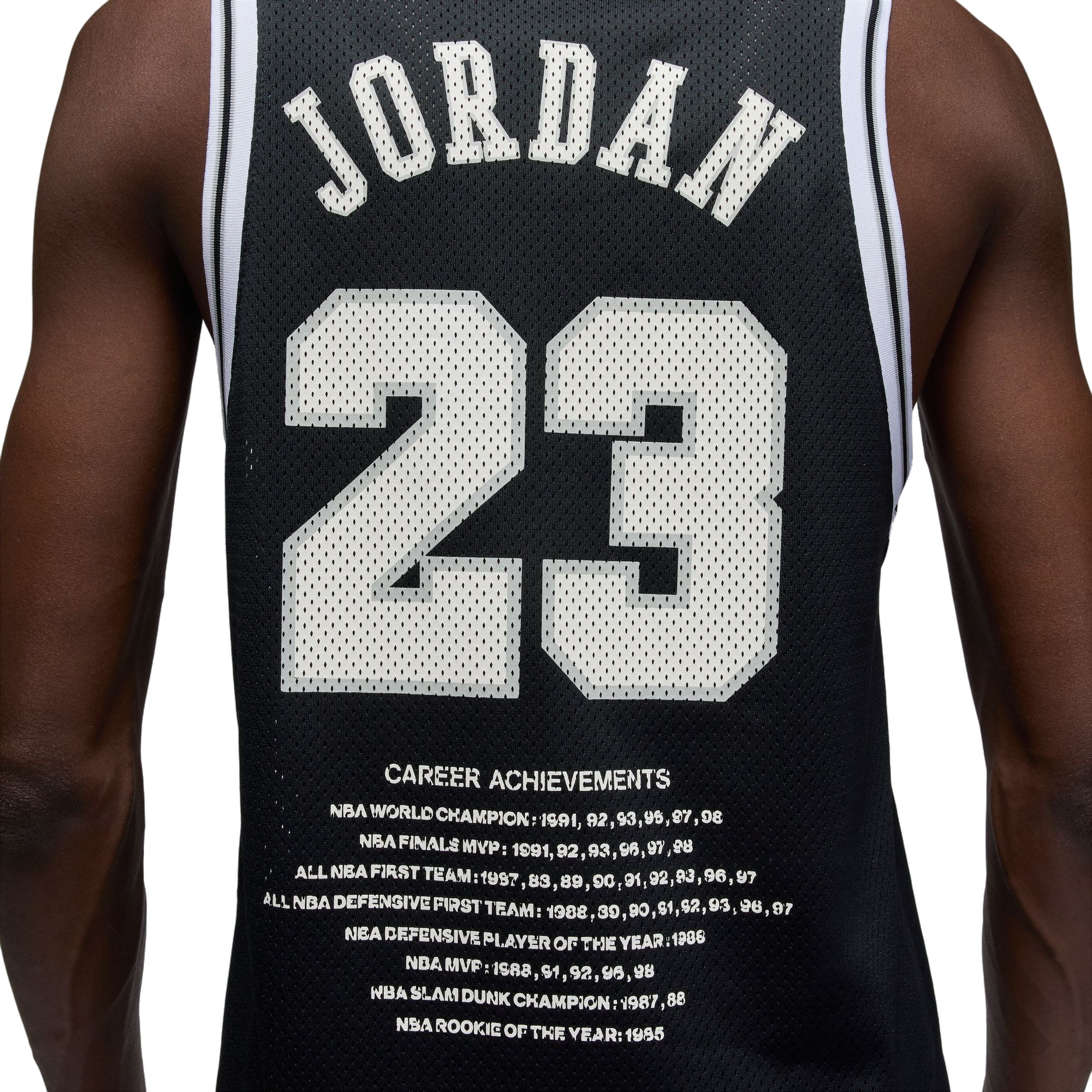 Jordan Men's Essentials Summer Jersey - BLACK Thumbnail View 5