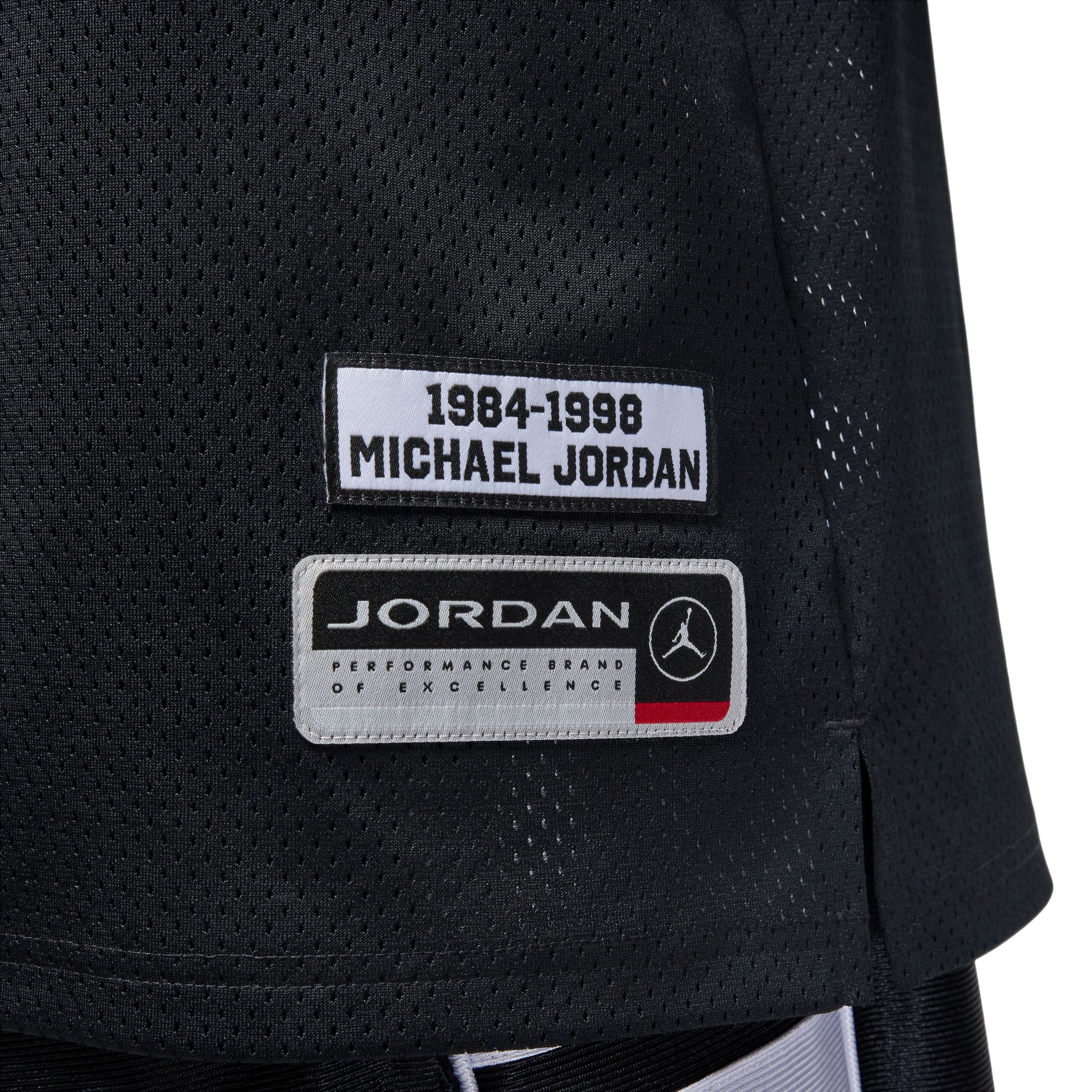 Jordan Men's Essentials Summer Jersey - BLACK Thumbnail View 6