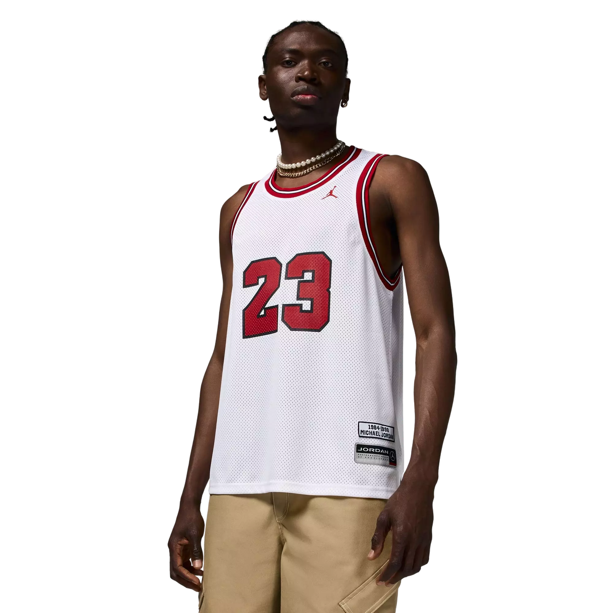 Jordan Men's Essentials Summer Jersey - WHITE
