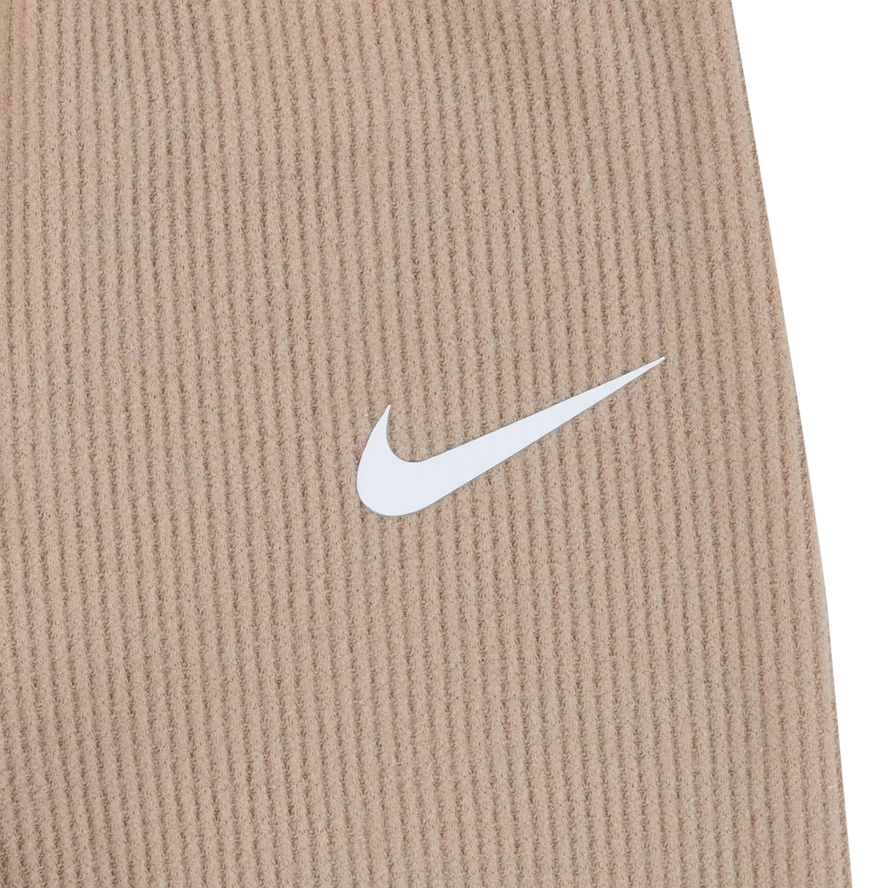 Nike Infant Kids' 3-Piece Bodysuit and Waffle Pants - TAN