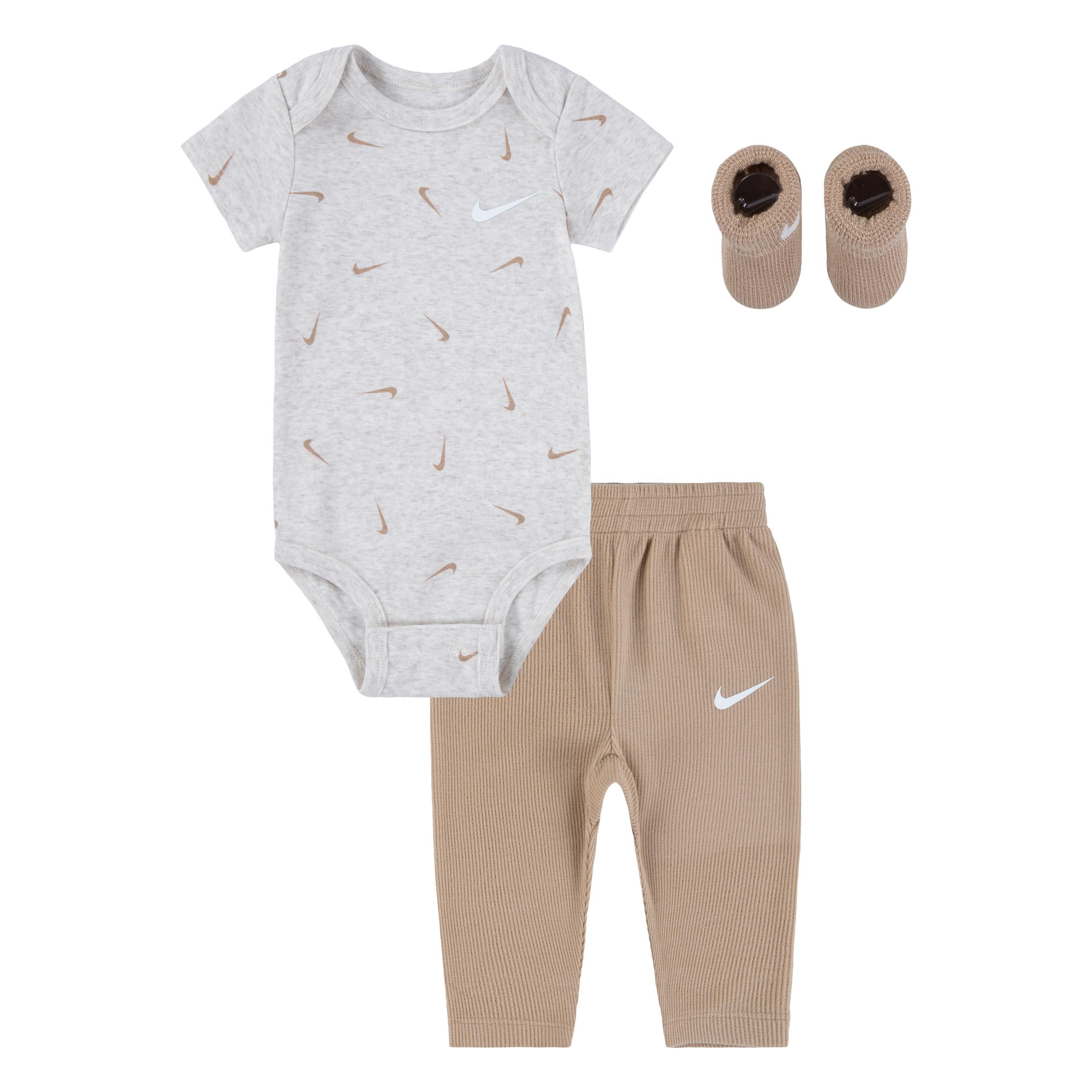 Nike Infant Kids' 3-Piece Bodysuit and Waffle Pants