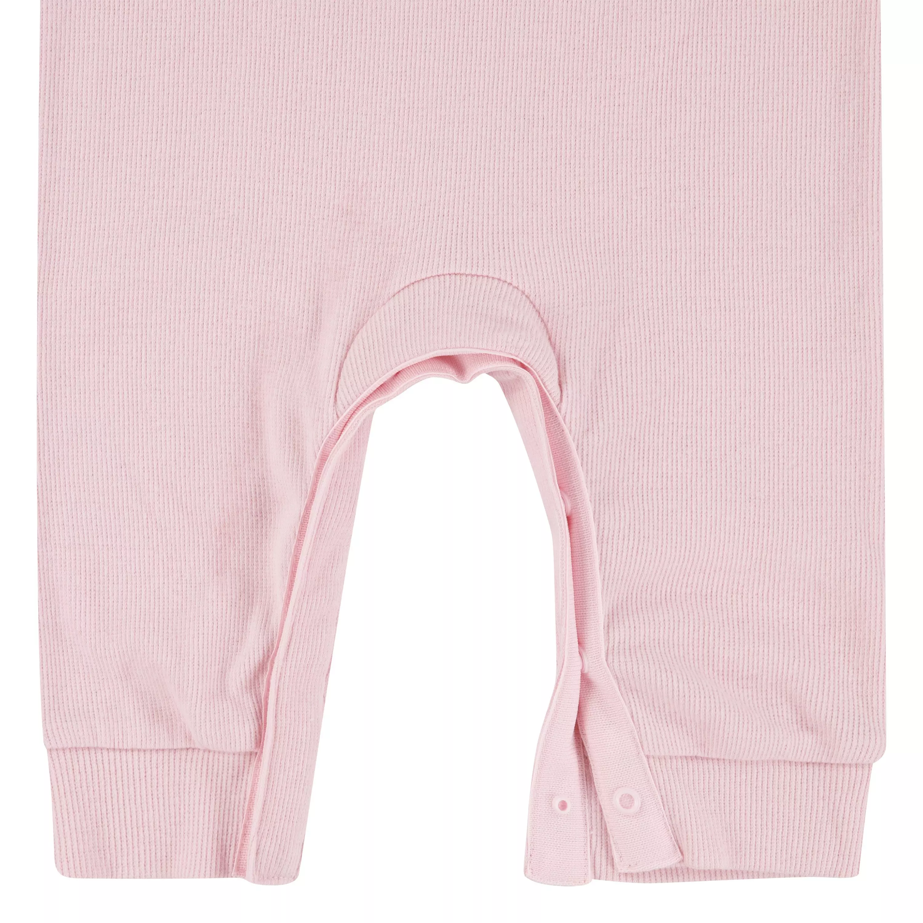 Nike Infant Kids' Ribbed Short Sleeved Romper Set - PINK