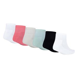 Jordan Big Girls' 6-Pack Ankle Socks - Seafoam