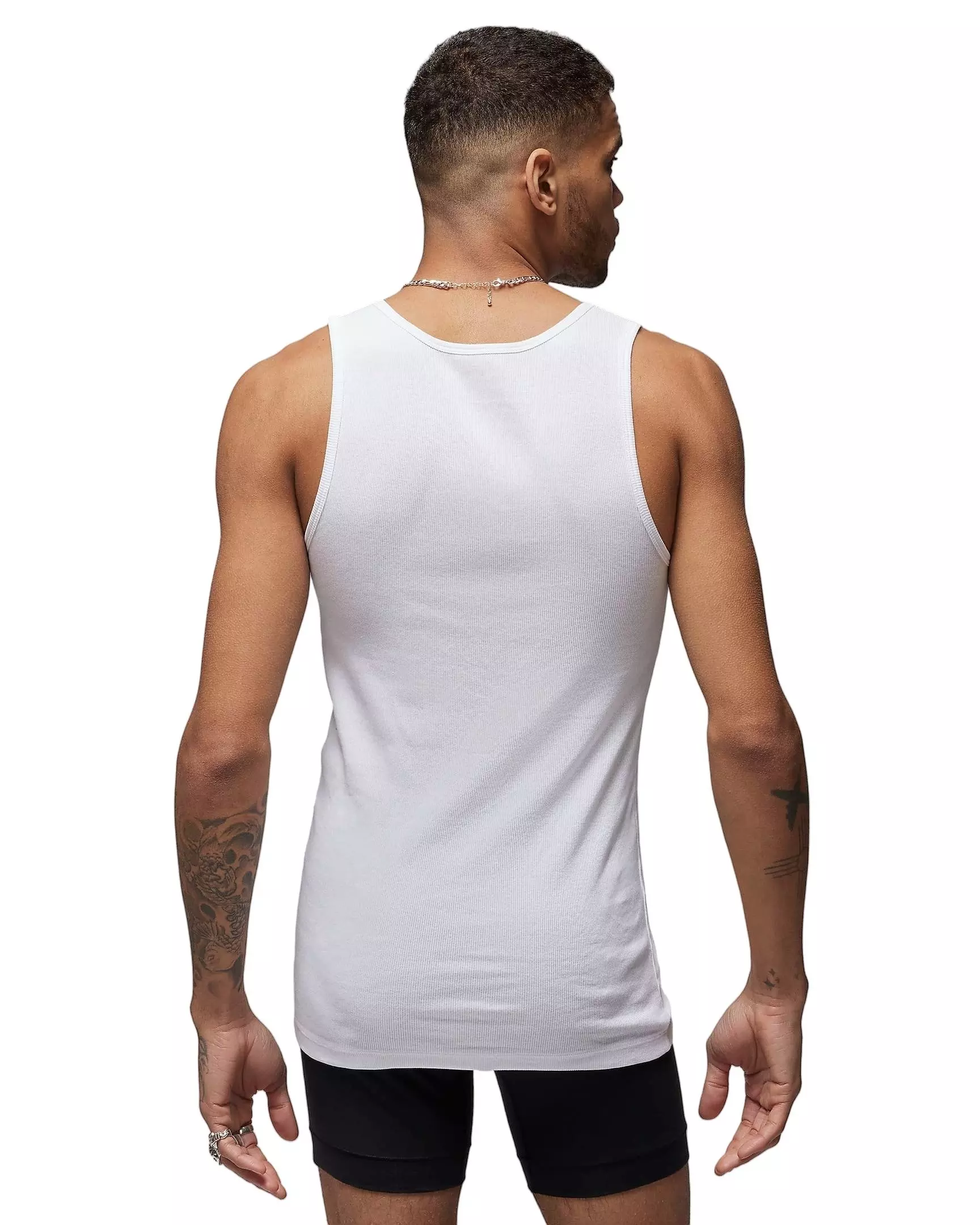 Jordan Men's Flight Base Tank Top (2-Pack) White - WHITE
