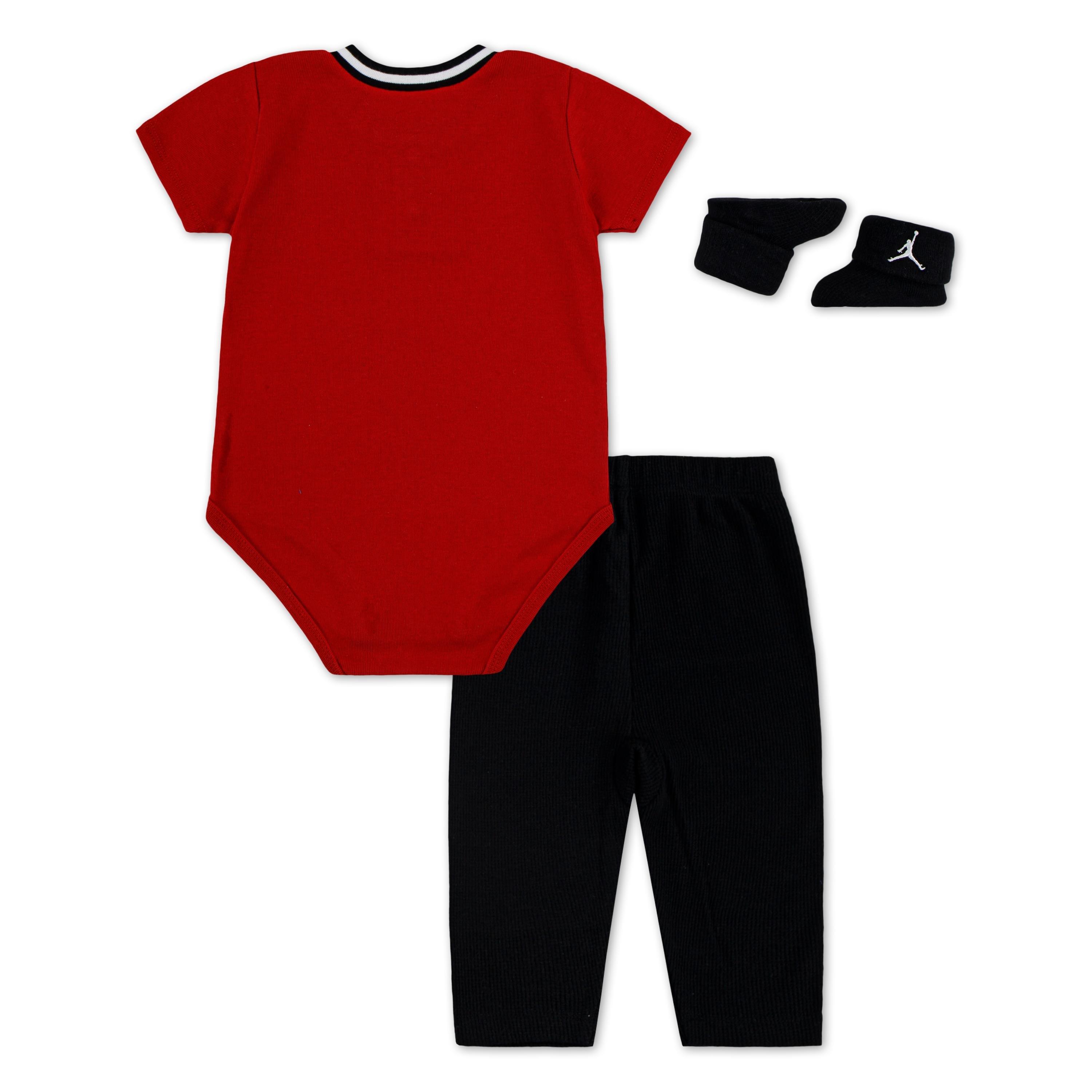 Jordan Henley 3-Piece Infant Boys' Red Set