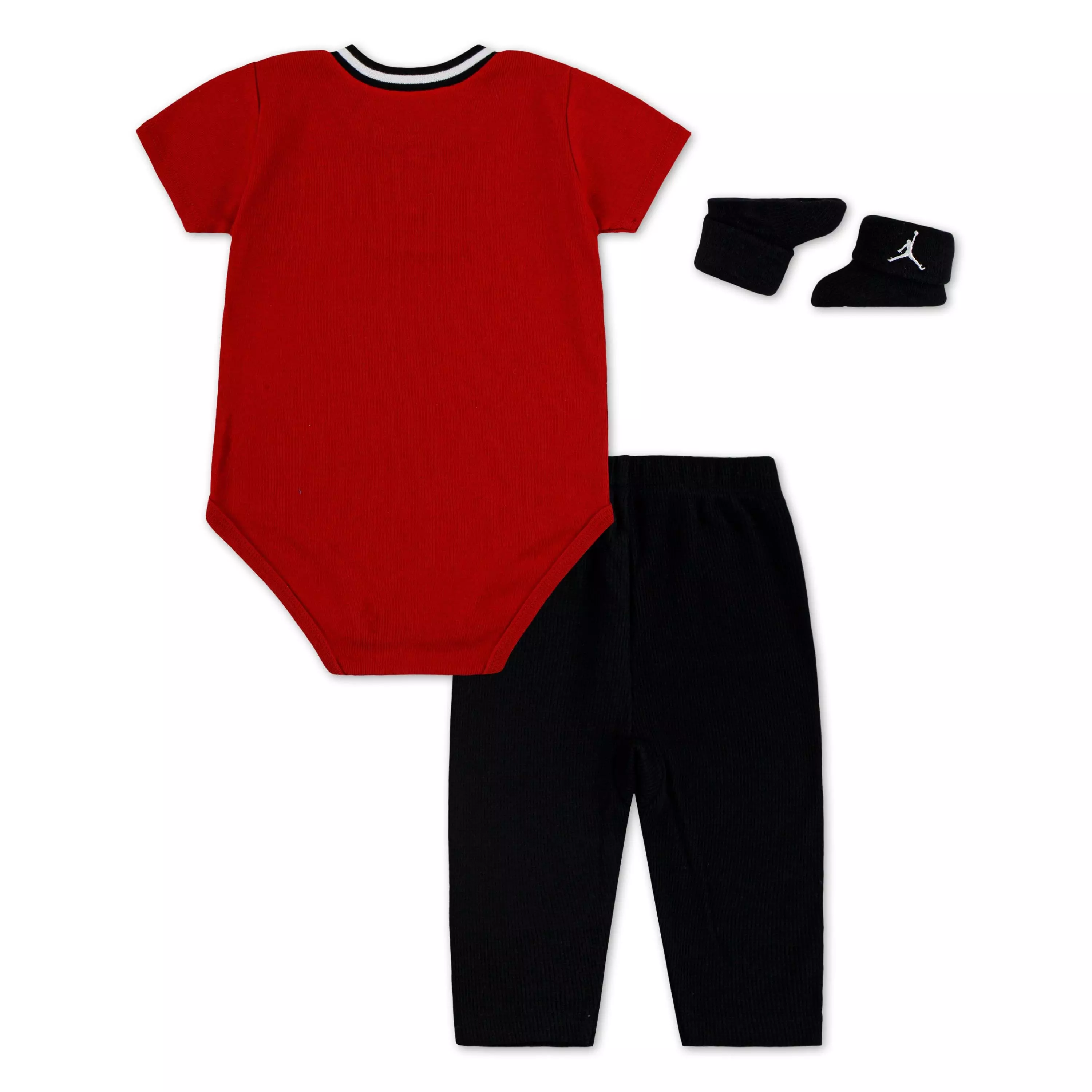 Jordan Infant Boys' Henley 3-Piece Set - Red - RED