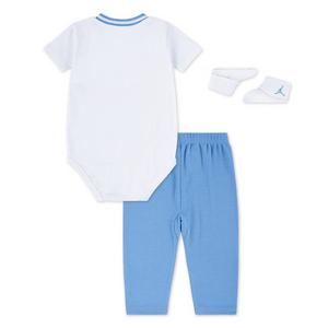 Jordan Infant Kids' Henley 3-Piece Set - White/Blue