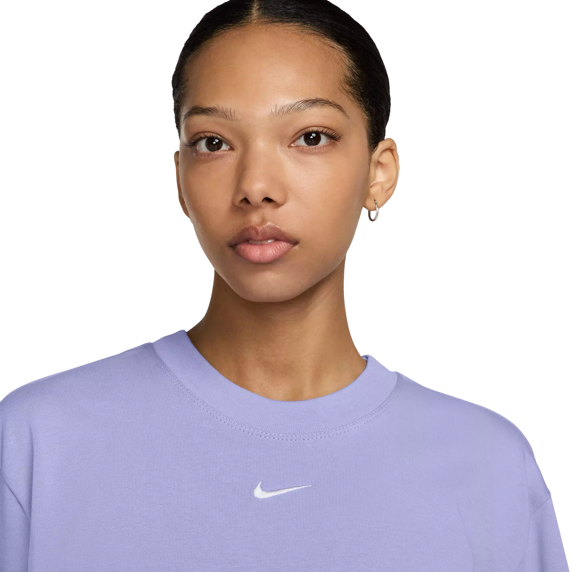 Nike Women's Sportswear Essential Boxy Tee - PURPLE