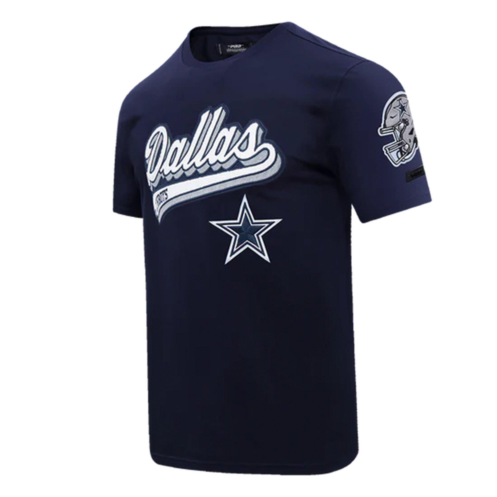 Pro Standard Dallas Cowboys Script Tail Tee-Navy - NAVY Thumbnail View 6