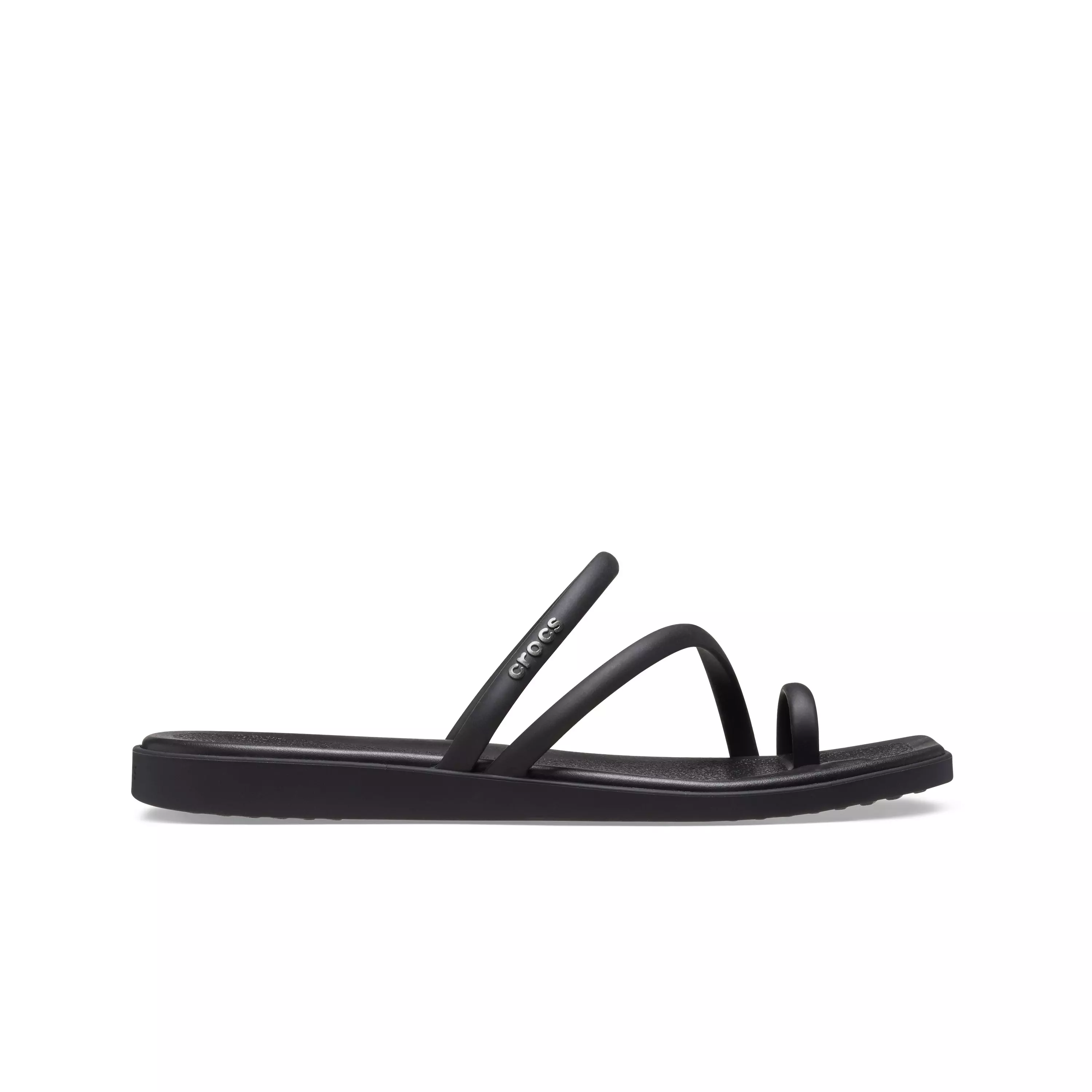 Crocs Miami Toe Loop "Black" Women's Sandal - BLACK