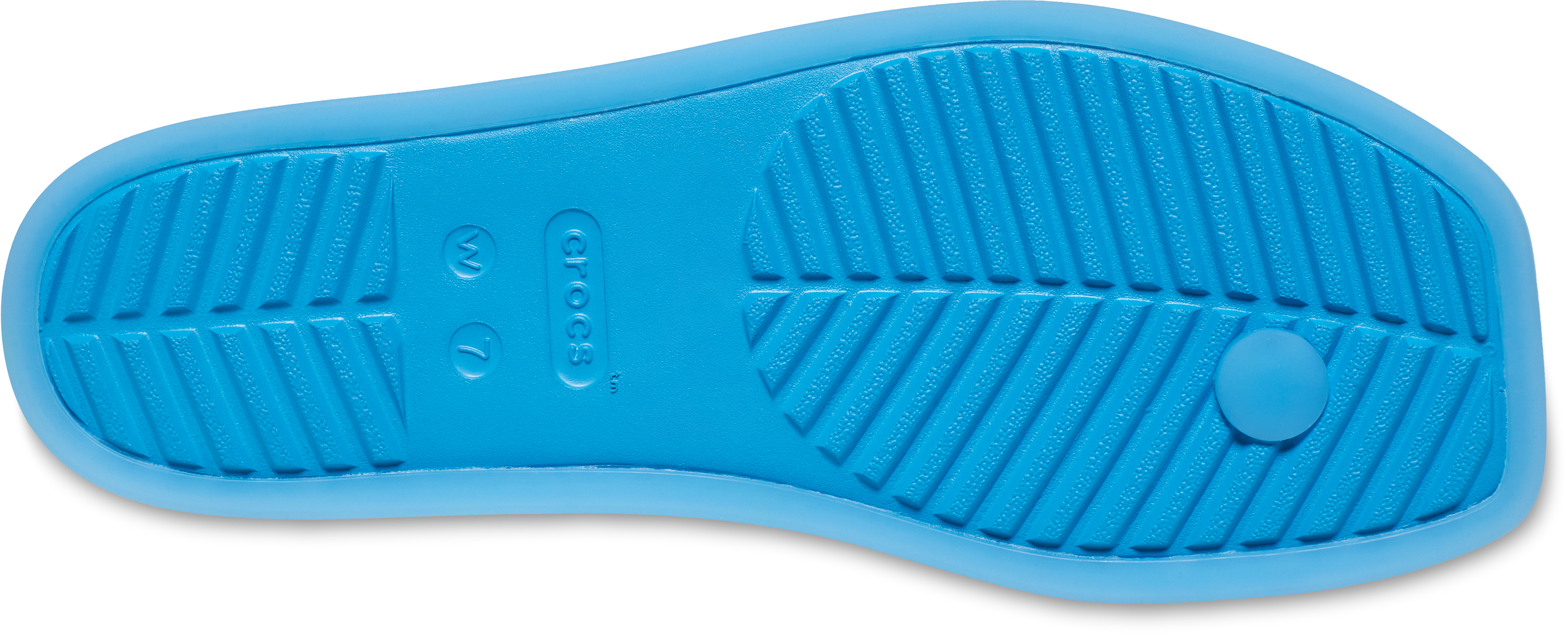 Crocs Miami Toe Loop "Blue" Women's Sandal - BLUE Thumbnail View 4