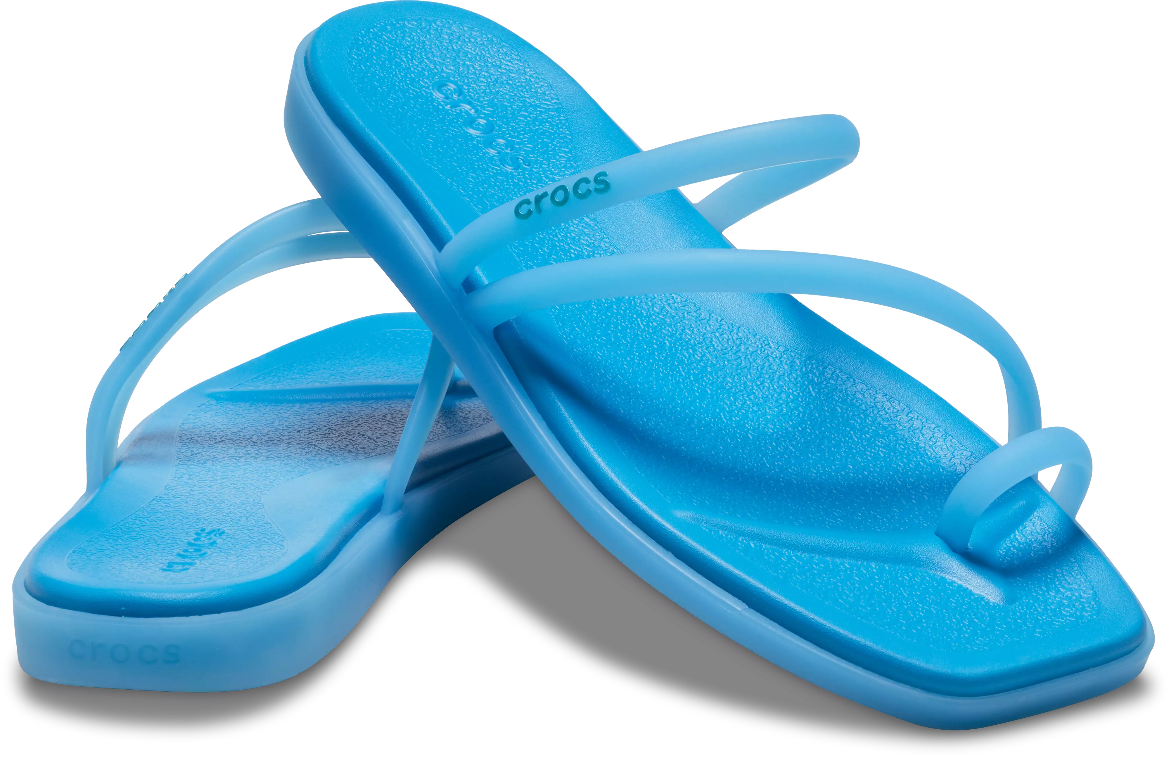Crocs Miami Toe Loop "Blue" Women's Sandal - BLUE