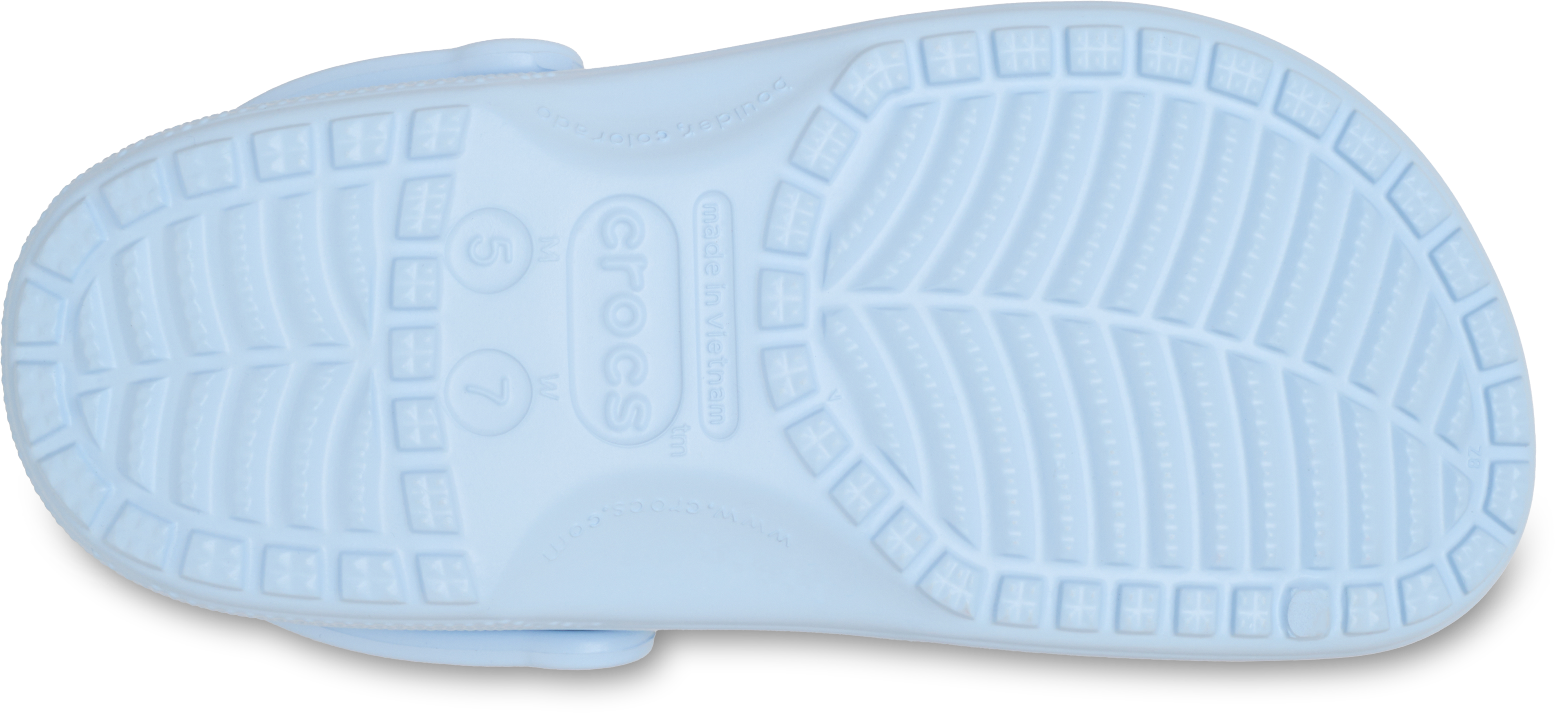 Crocs Classic "Blue Frost" Women's Clog - BLUE Thumbnail View 6
